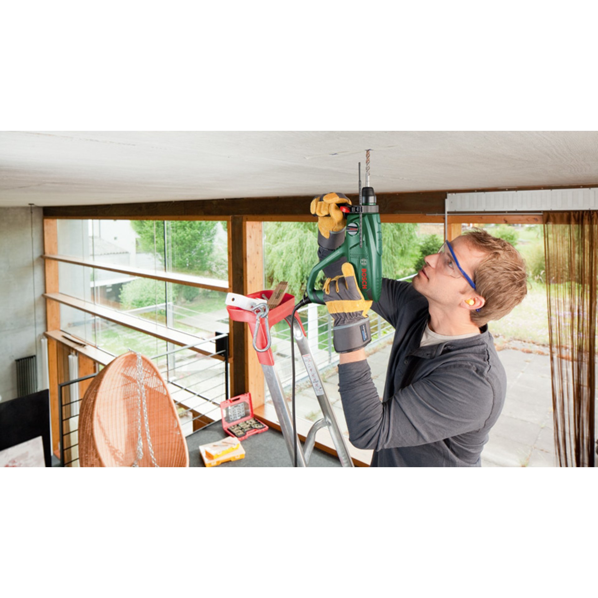 Bohrhammer PBH 2100 RE, 550-W-Motor