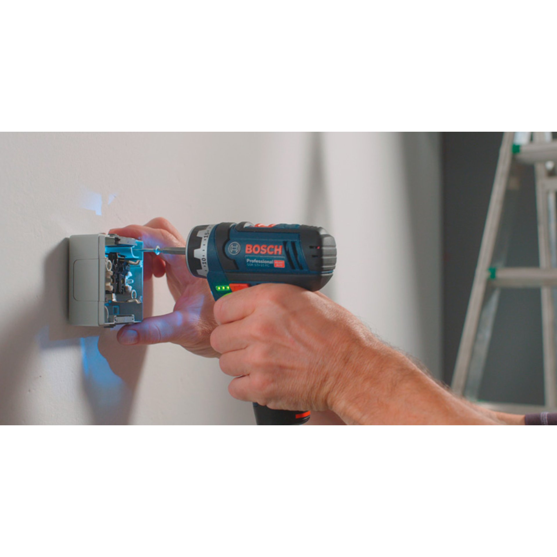 Akku-Bohrschrauber GSR 12V-15 FC, mit 2 x 2.0 Ah Akku, L-BOXX, 1 Aufsatz