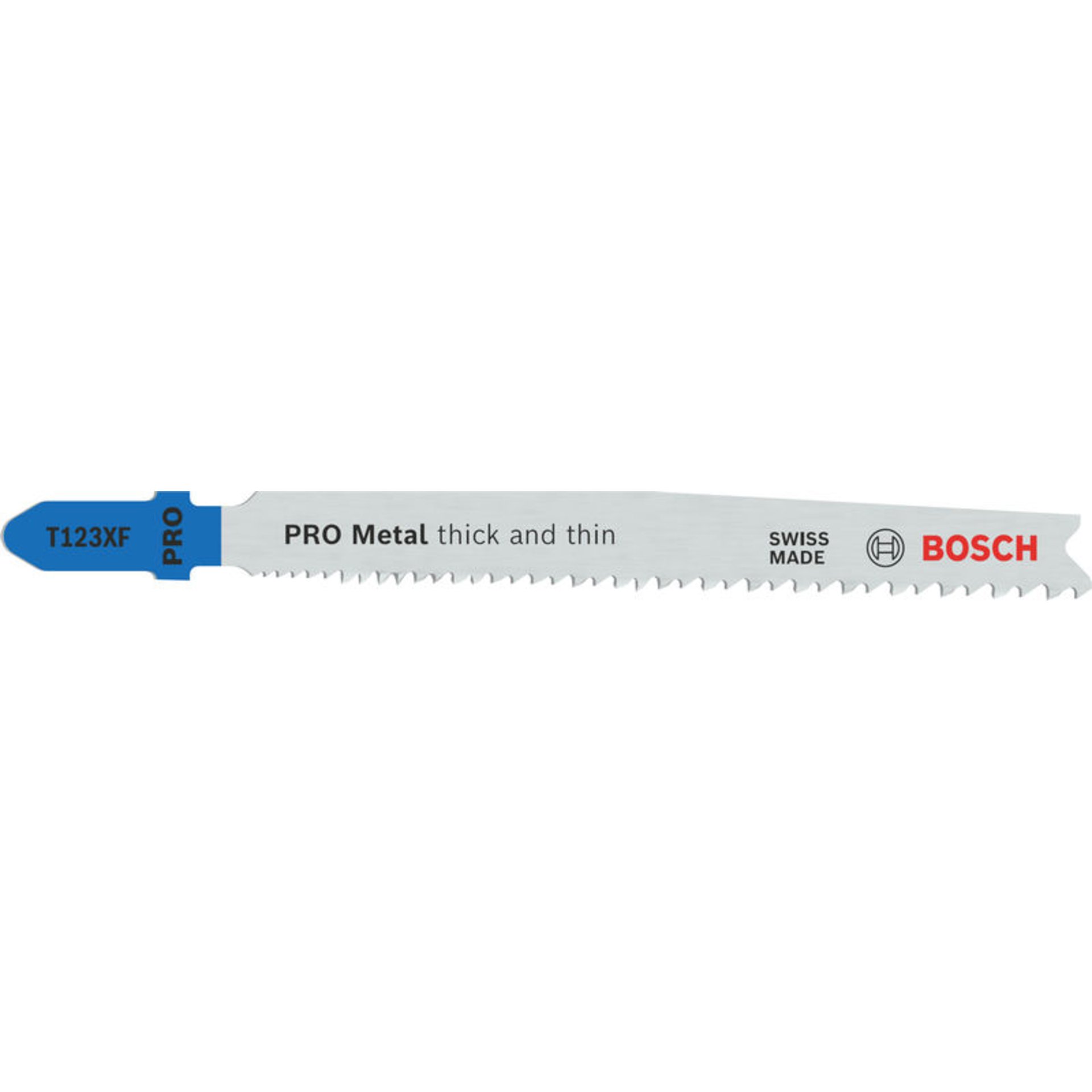 PRO Metal thick and thin T123XF Stichsägeblatt, 100 mm, 3-tlg.