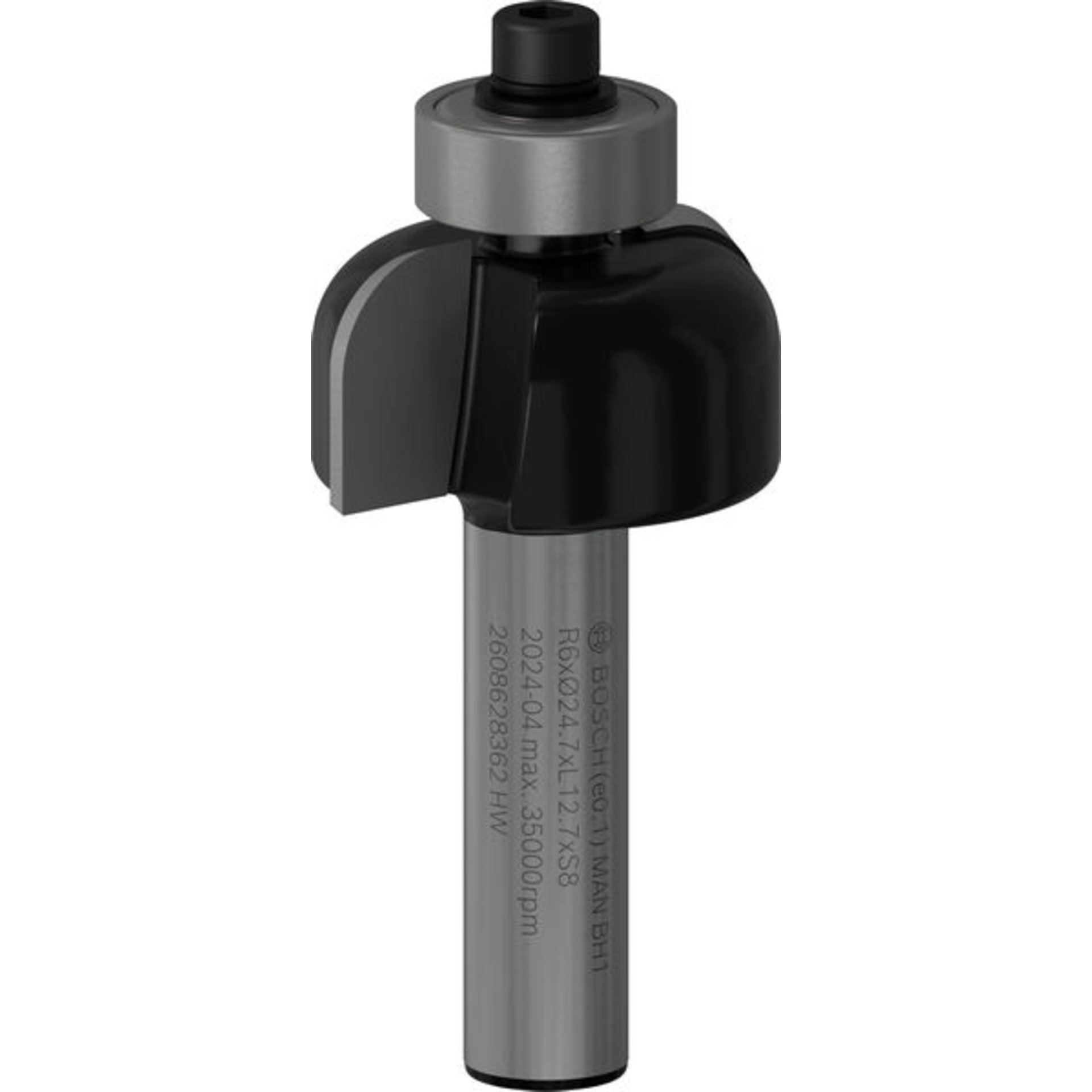 PRO Hohlkehlfräser, R 6, Schaft 8 mm