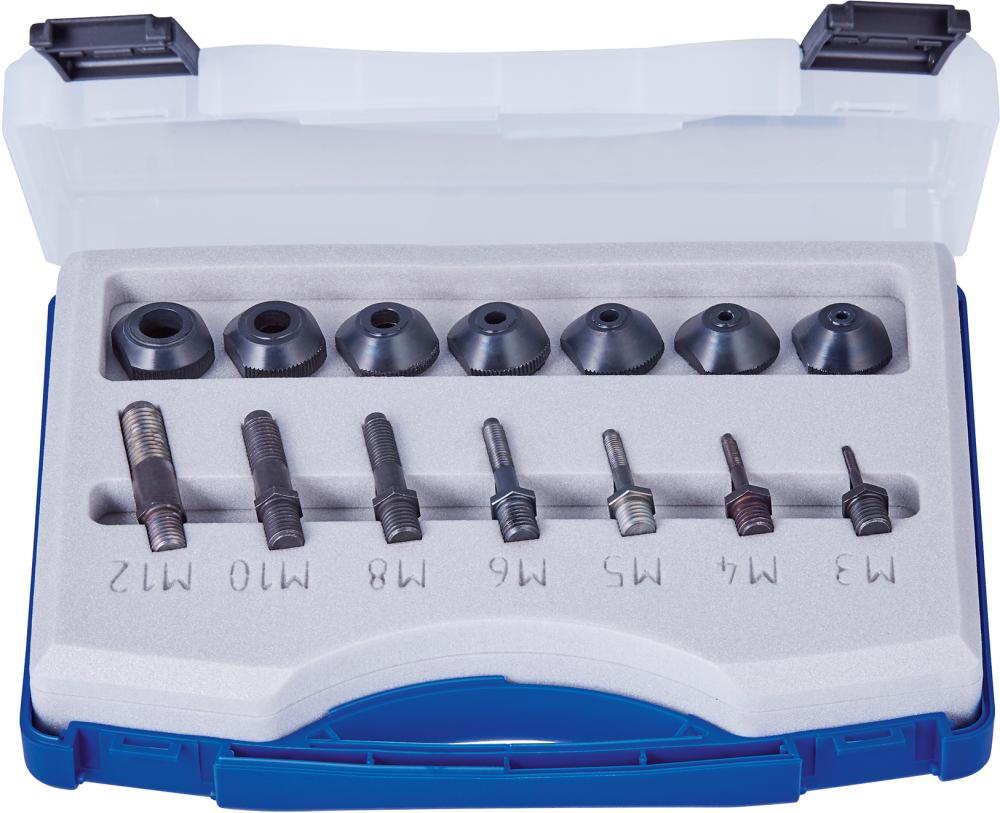 Gesipa Gewindedorn- und Mundstück-Satz für Blindnietmutternsetzgerät FireFox Metrisch Gesipa Gewindedorn- und Mundstück-Satz für Blindnietmutternsetzgerät FireFox Metrisch