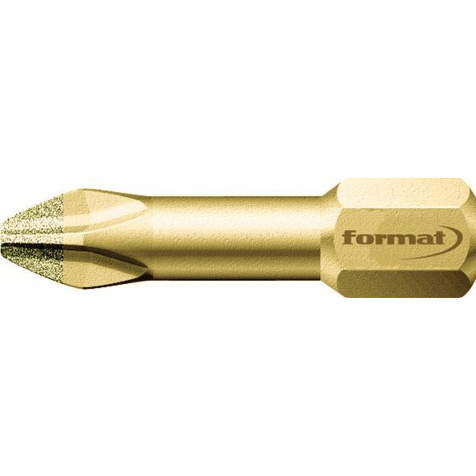 Bit für Kreuzschlitzschrauben PH 1/4", ähnlich DIN 3126 C 6,3 Diamant