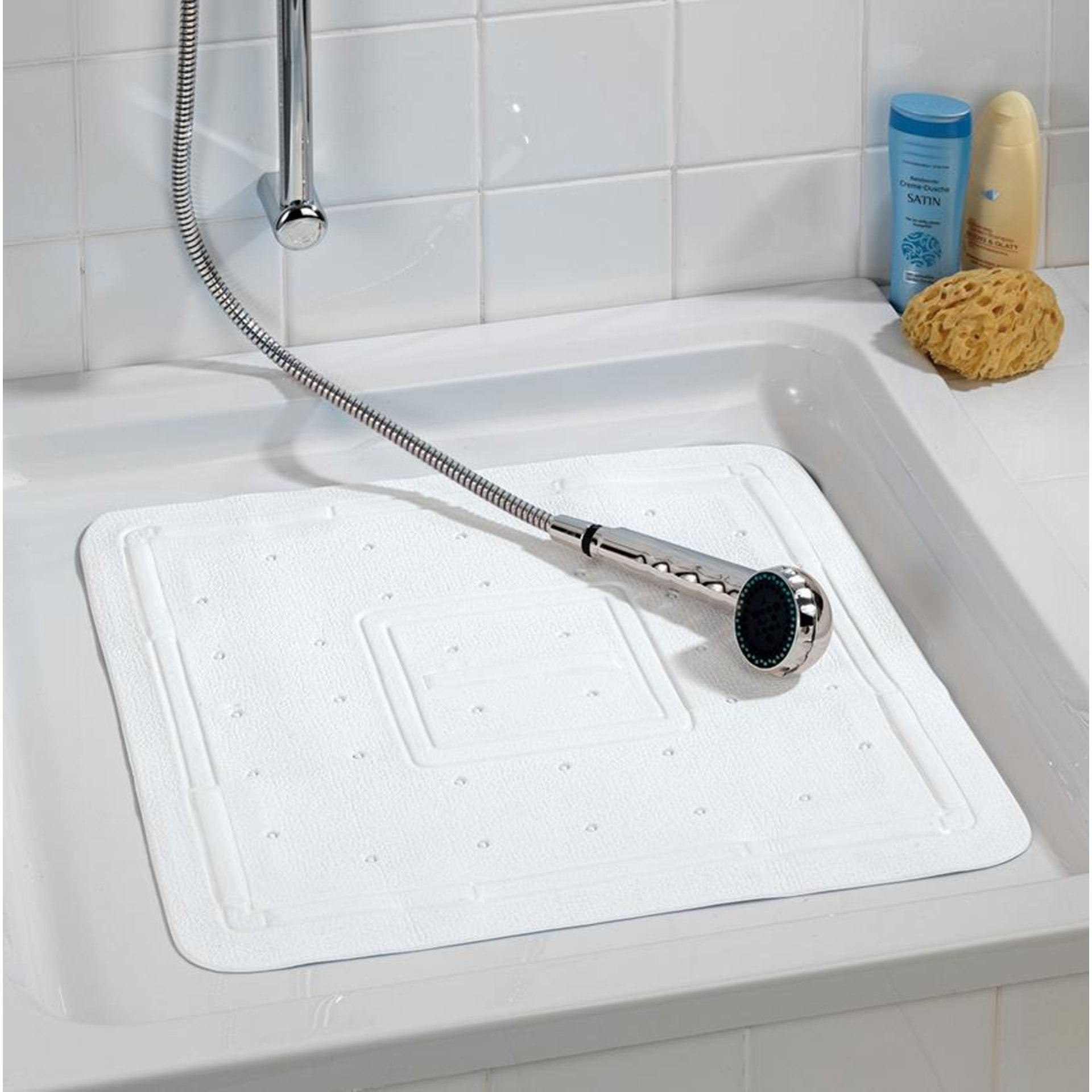 Duscheinlage Florida weißB 55xT 55 cm