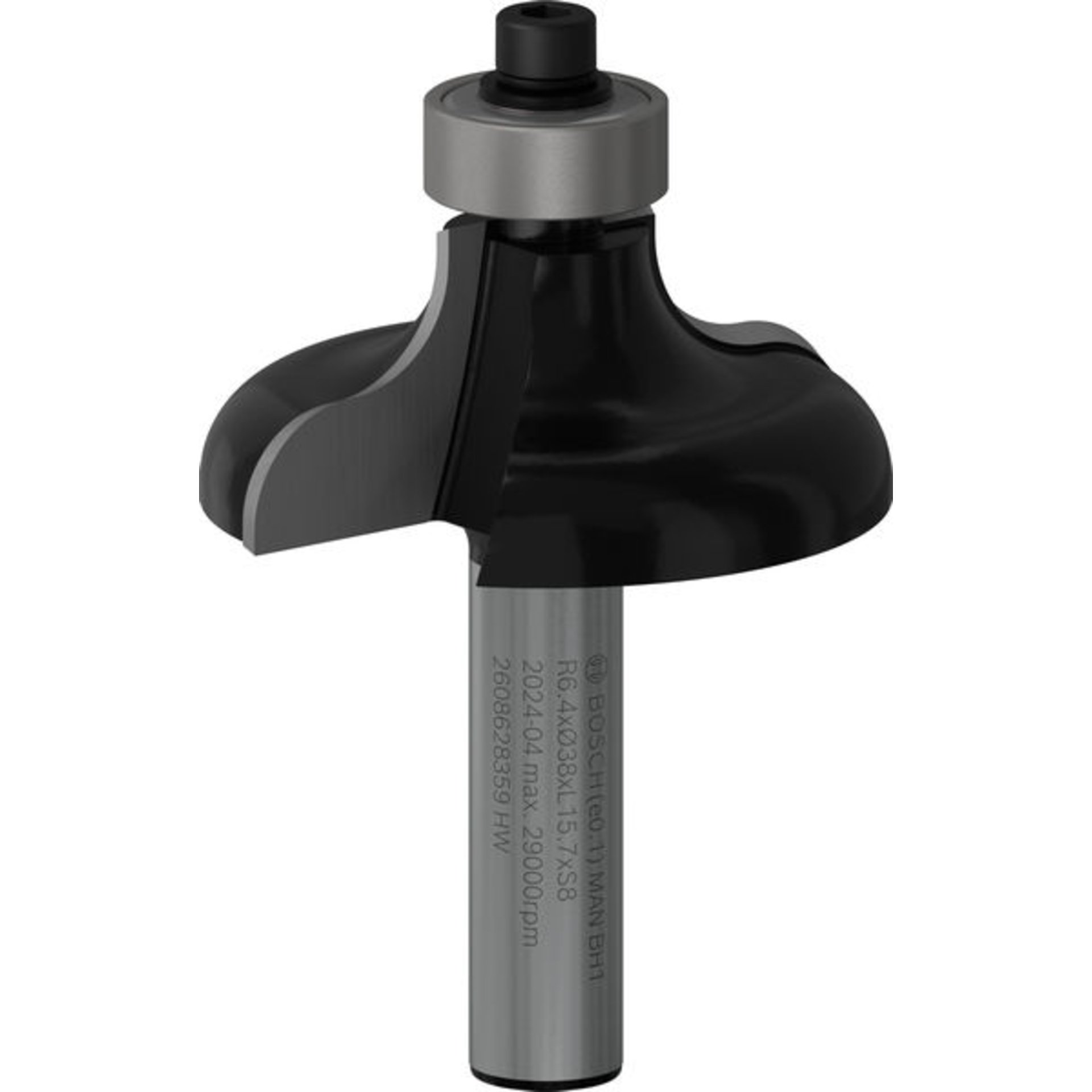 PRO Profilfräser, R 6,4, Schaft 8 mm
