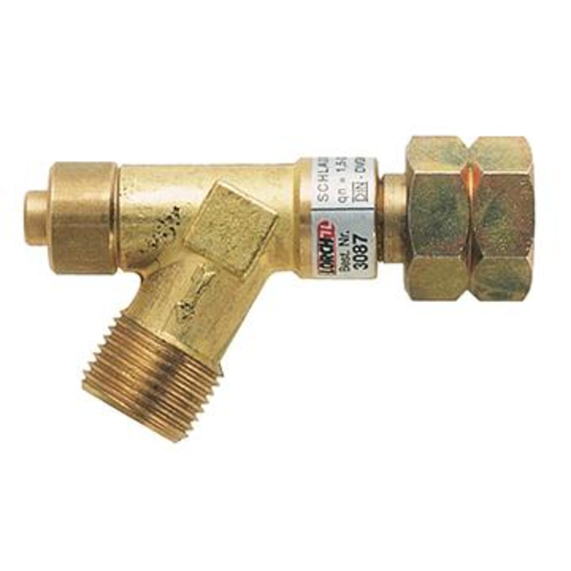 Schlauchbruchsicherung Gasdruck 4bar / 6kg/h GCE