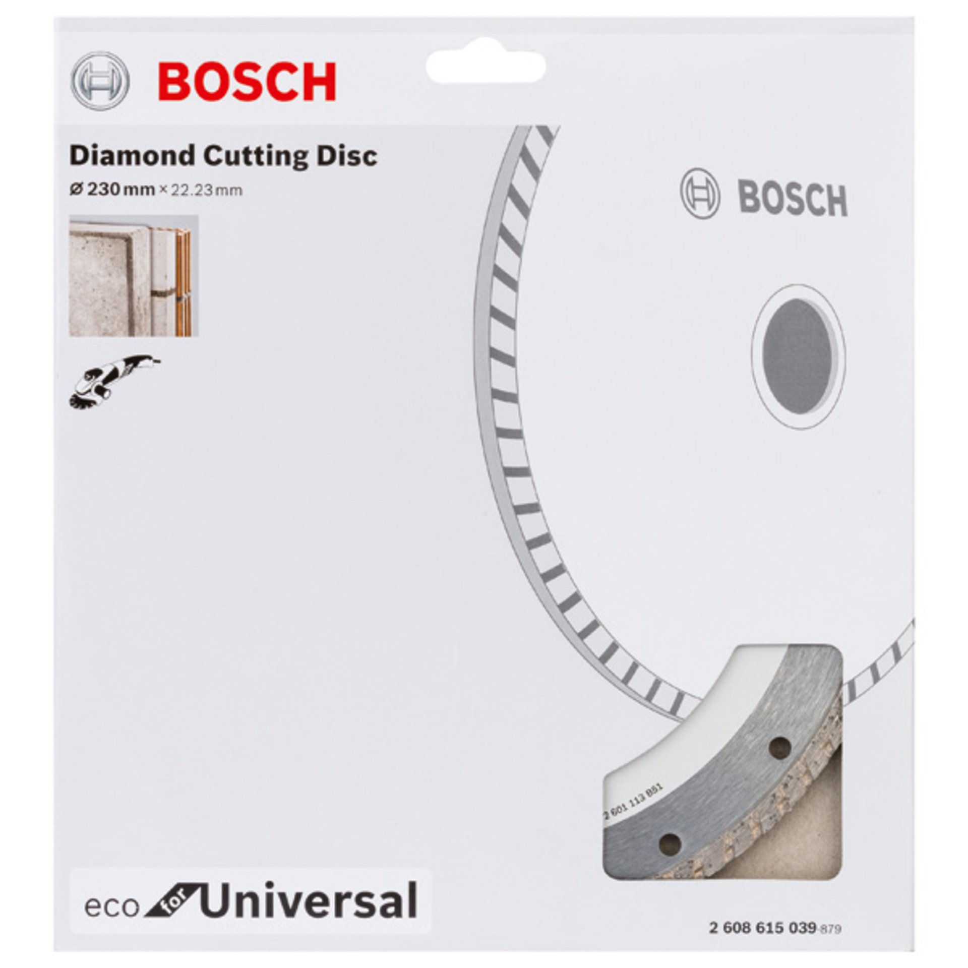Diamanttrennscheibe Turbo Eco For Universal, 230 mm