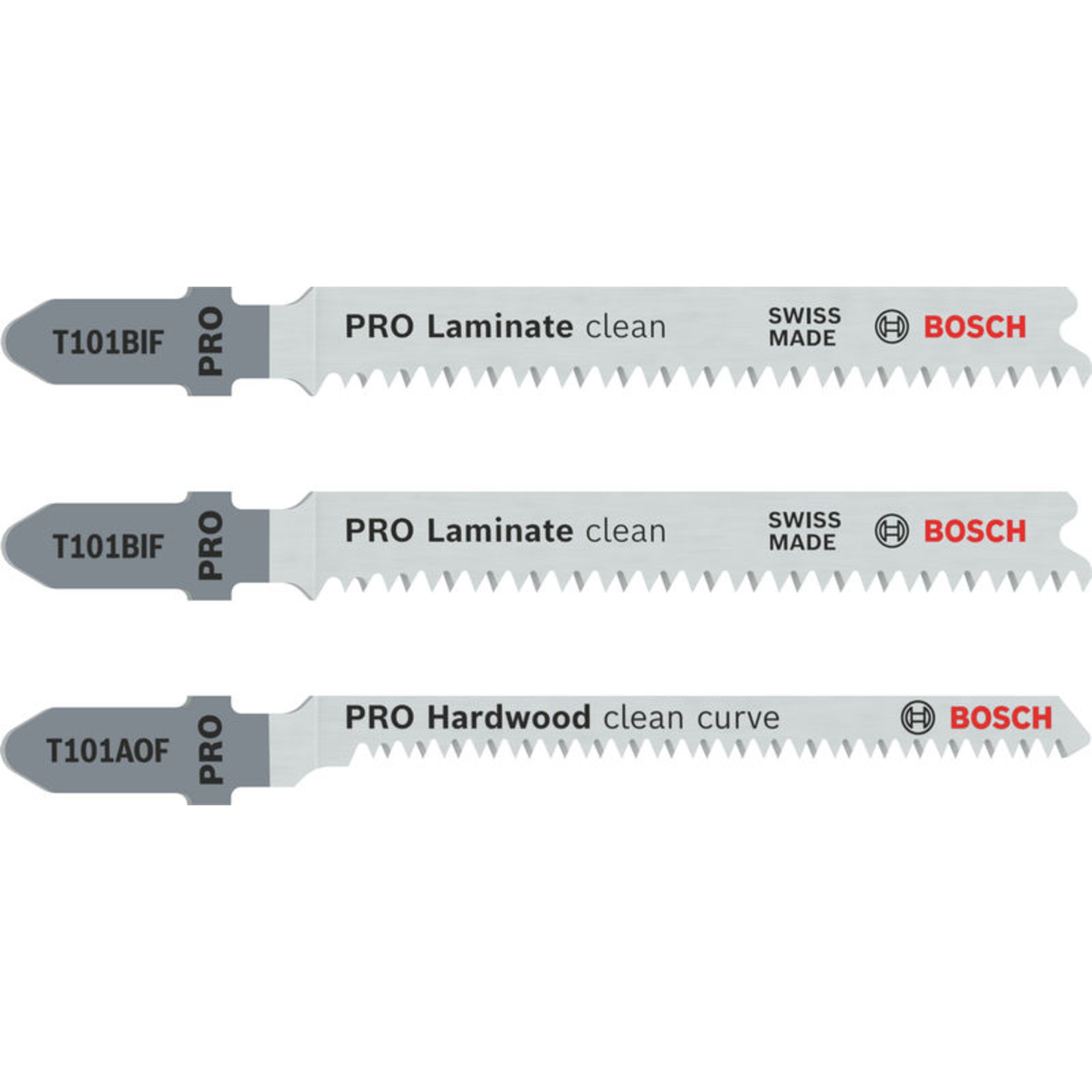 PRO Laminate Set, T-Schaft, 3-tlg.