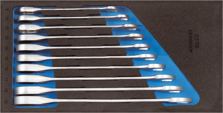 Gedore Werkzeugmodul CT1/3 Ratschenringschlüssel gerade Gedore Werkzeugmodul CT1/3 Ratschenringschlüssel gerade