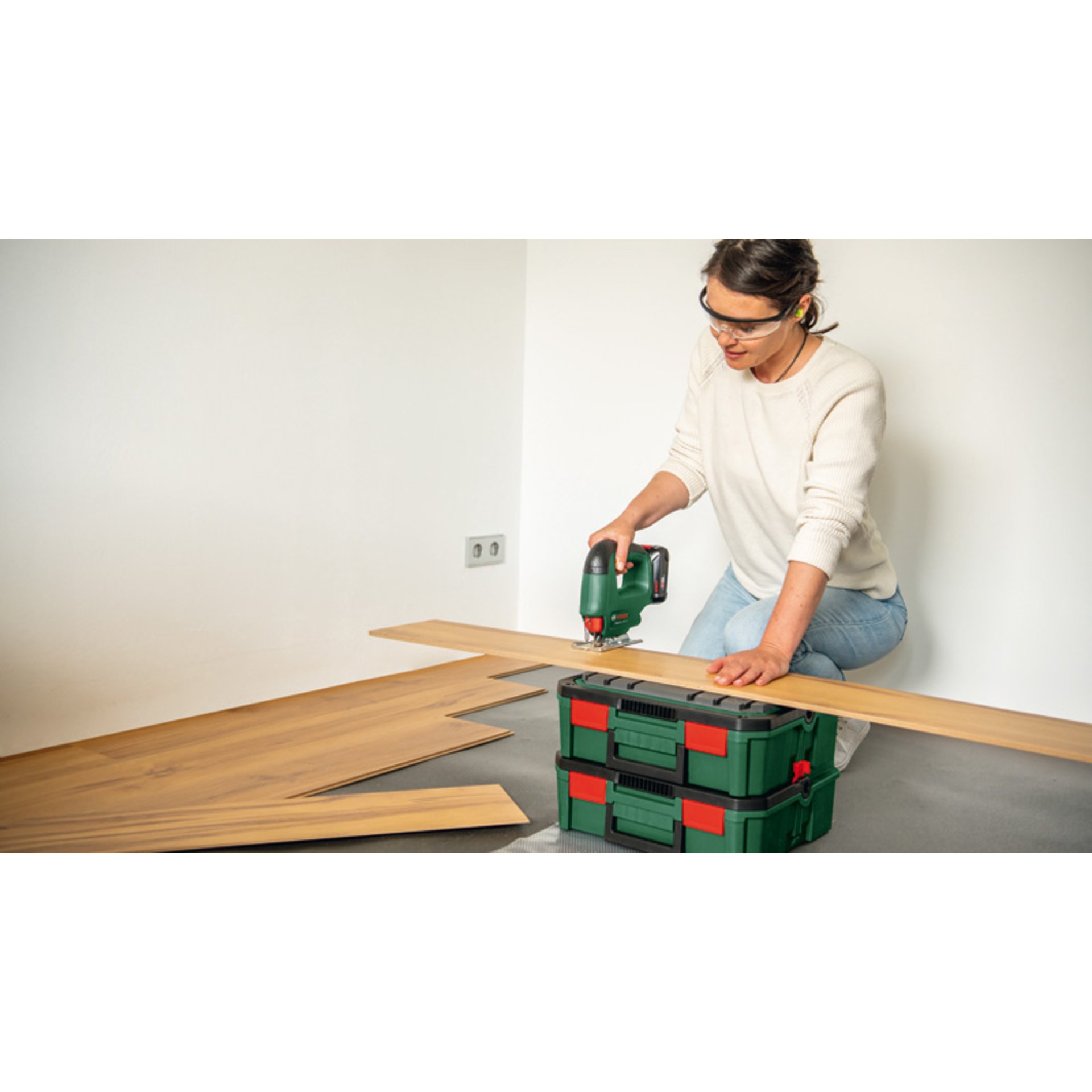 Akku-Stichsäge EasySaw 18V-70, 1 x Akku PBA 18V 2.0Ah