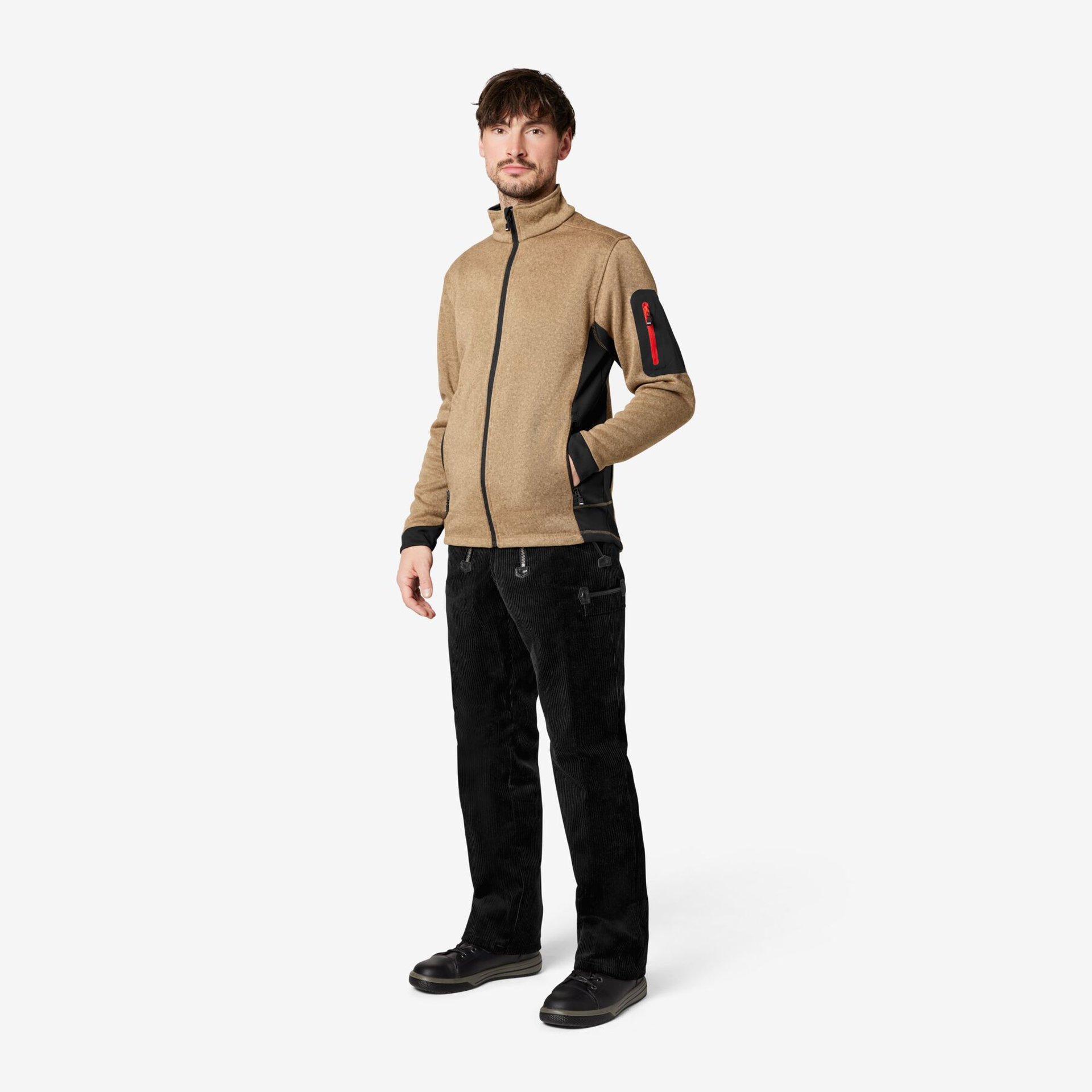 PAUL Zunfthose Trenkercord schwarz 24