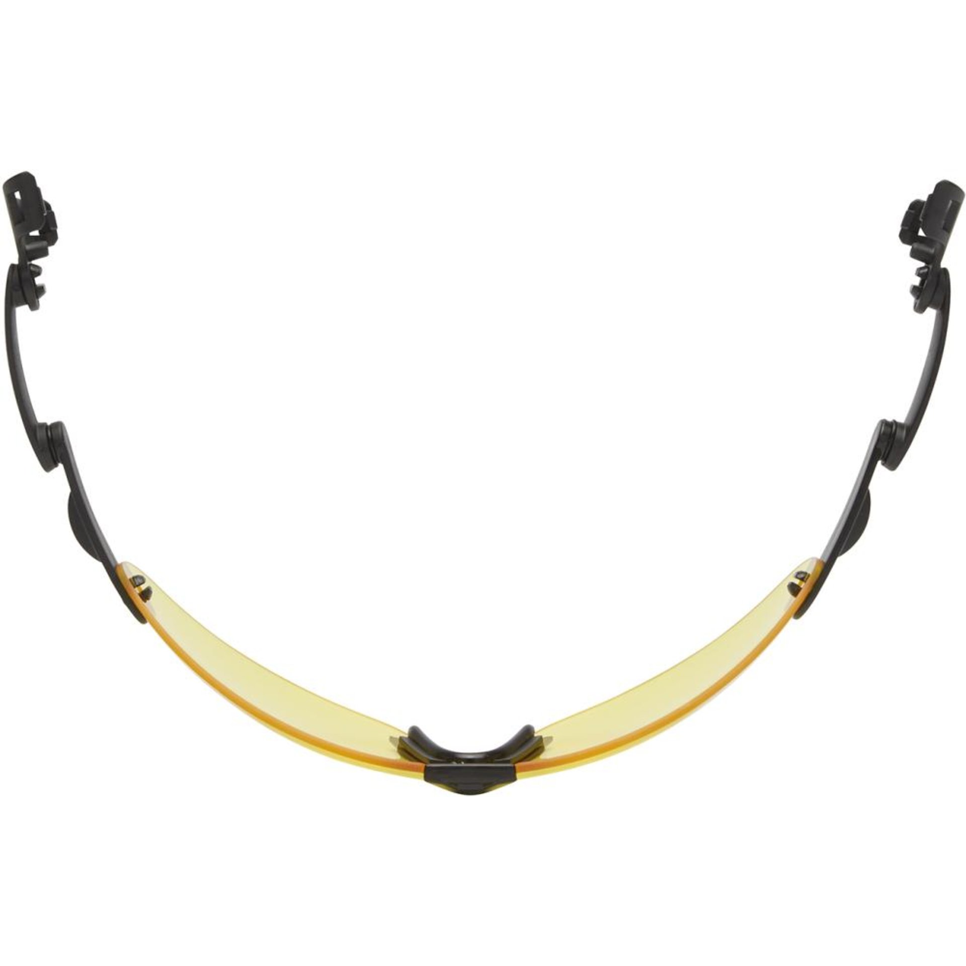 Integr. Schutzbrille V9A gelb getönt