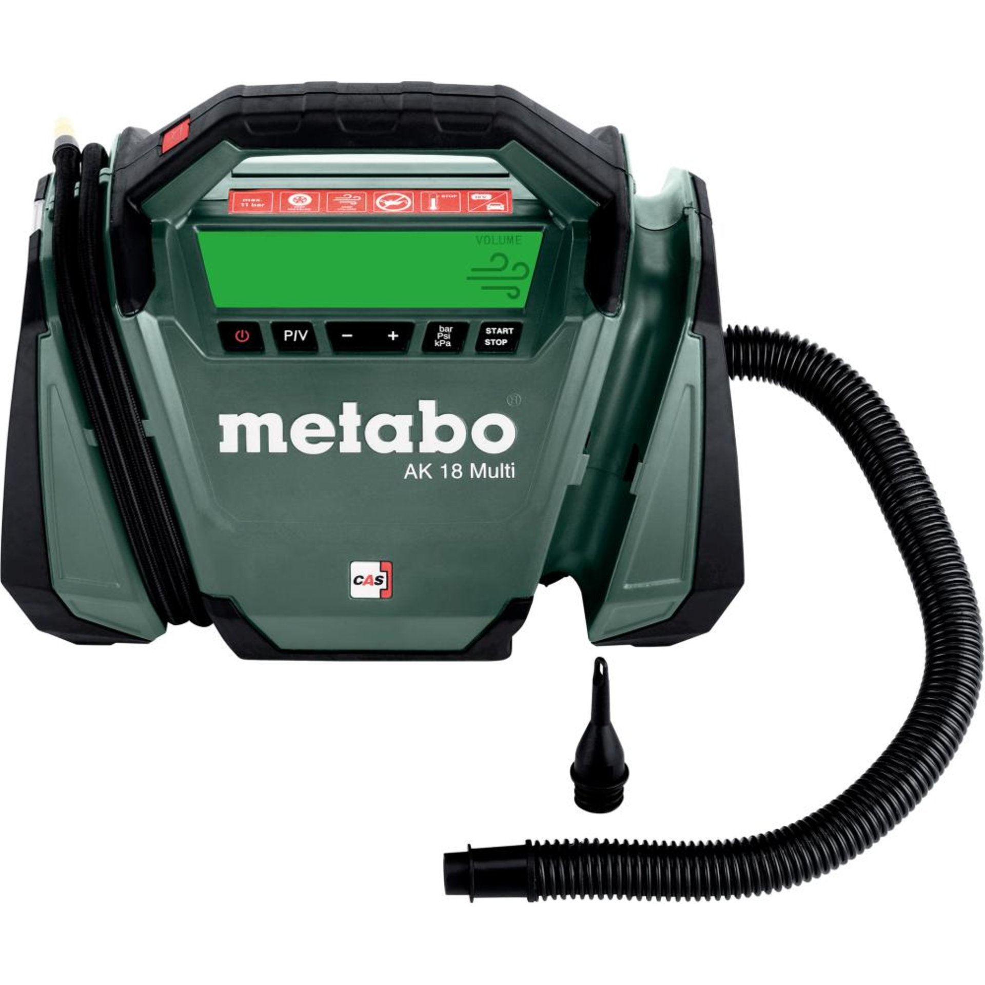 Akku-Kompressor AK 18 Multi Metabo ohne Akku ohne Ladegerät Karton