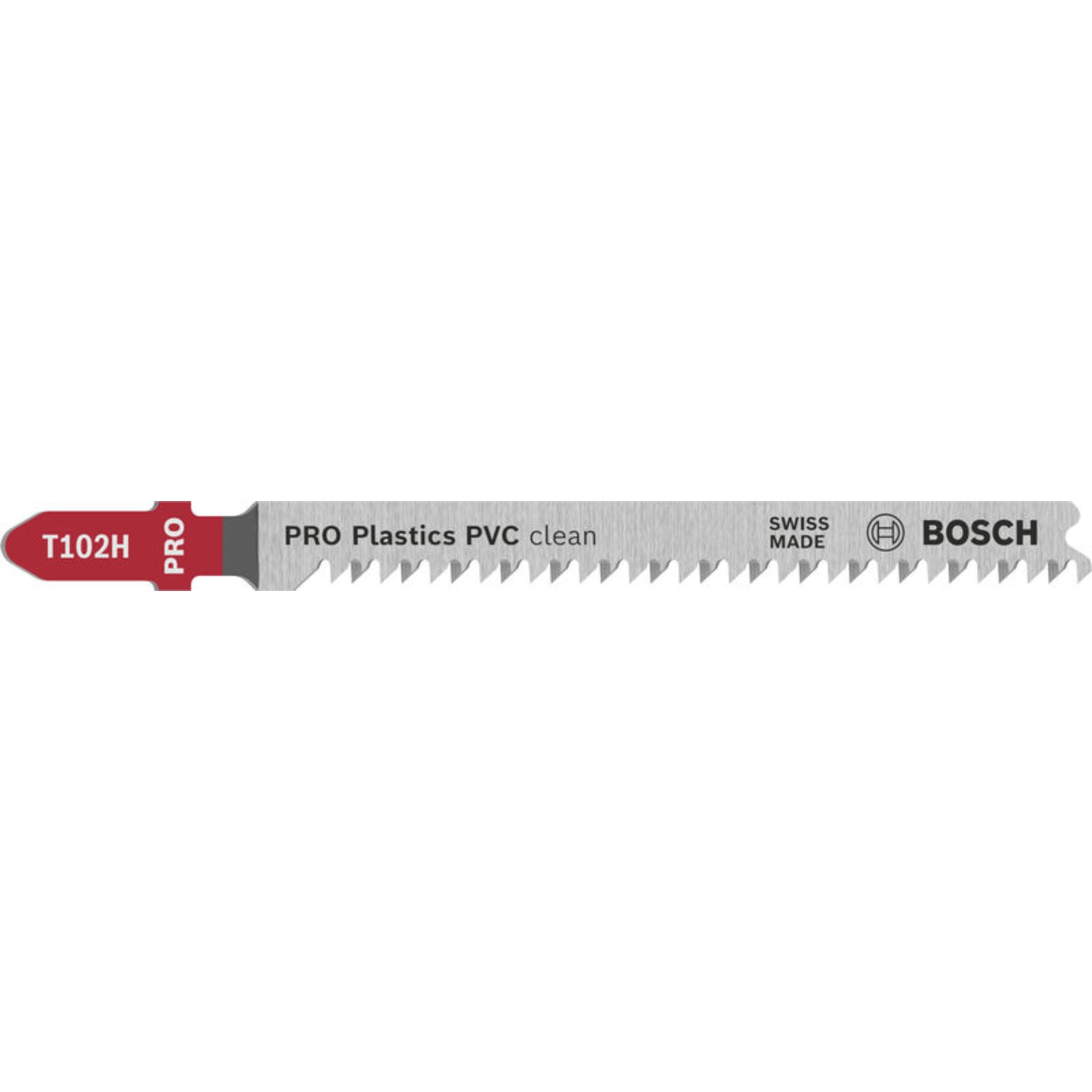 PRO Plastics PVC clean T102H Stichsägeblatt, 100 mm, 3-tlg.