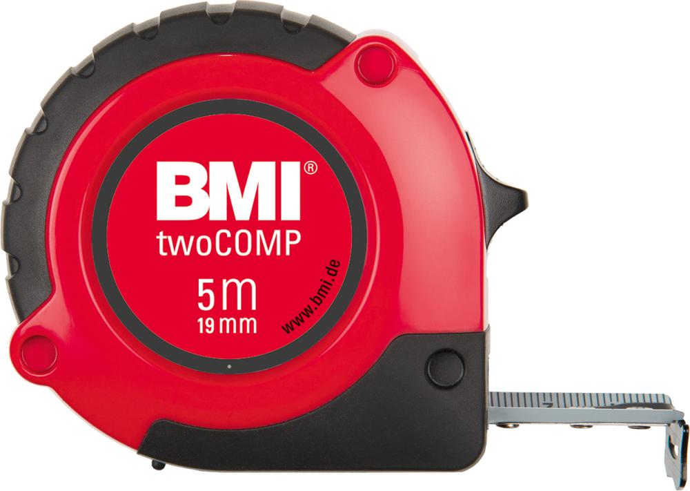 BMI Taschenbandmaß twoCOMP 10mx25mm BMI Taschenbandmaß twoCOMP 10mx25mm