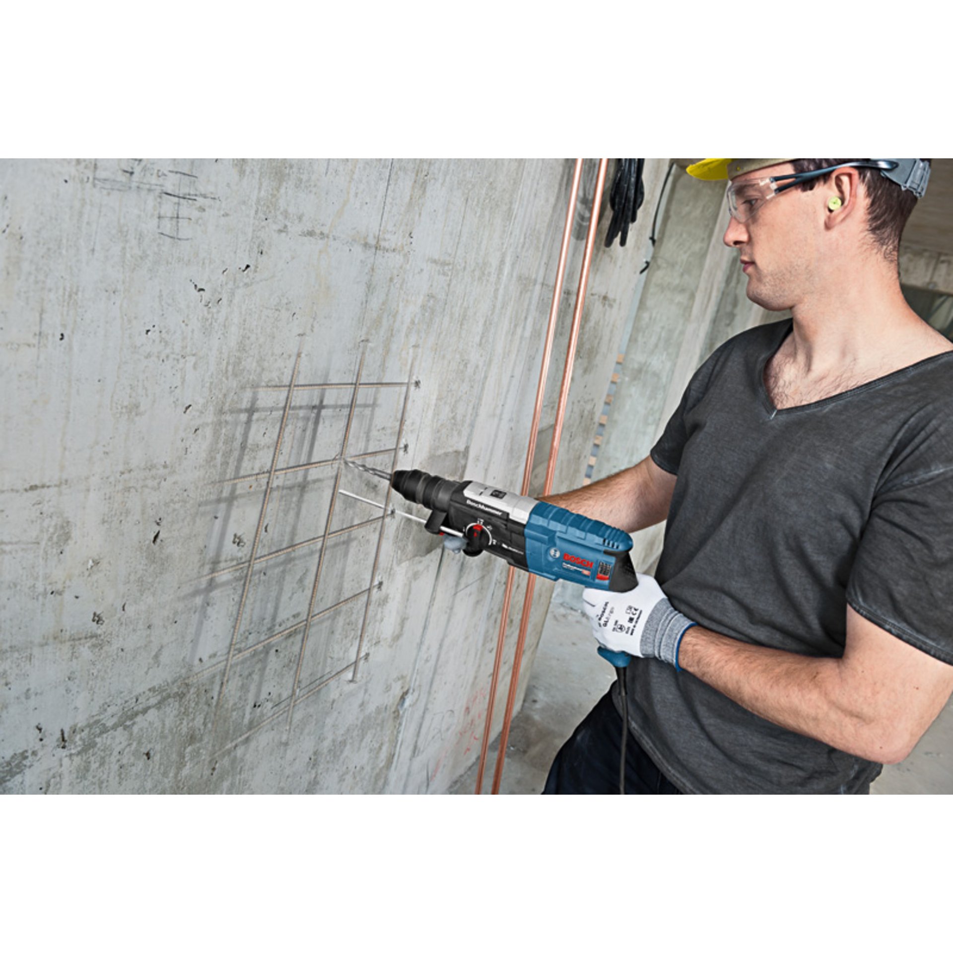Bohrhammer mit SDS plus GBH 2-28 F im Handwerkerkoffer