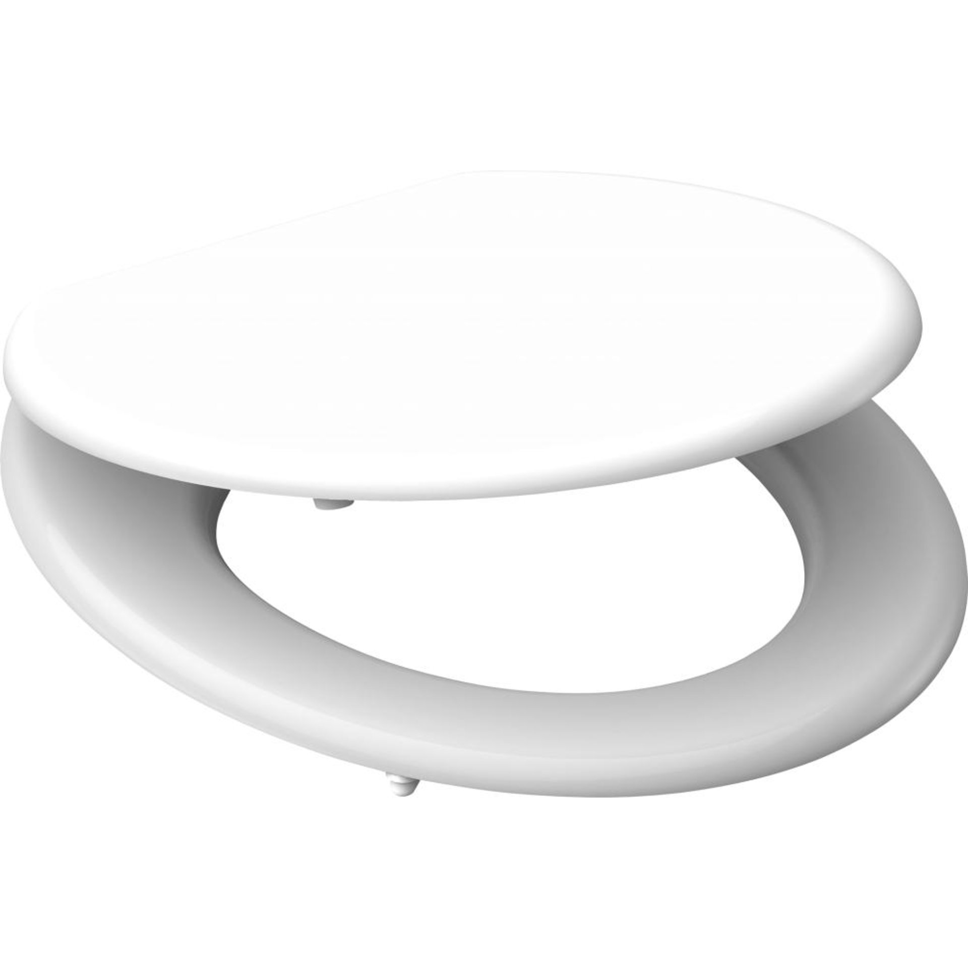 Holzkern WC-Sitz WHITE