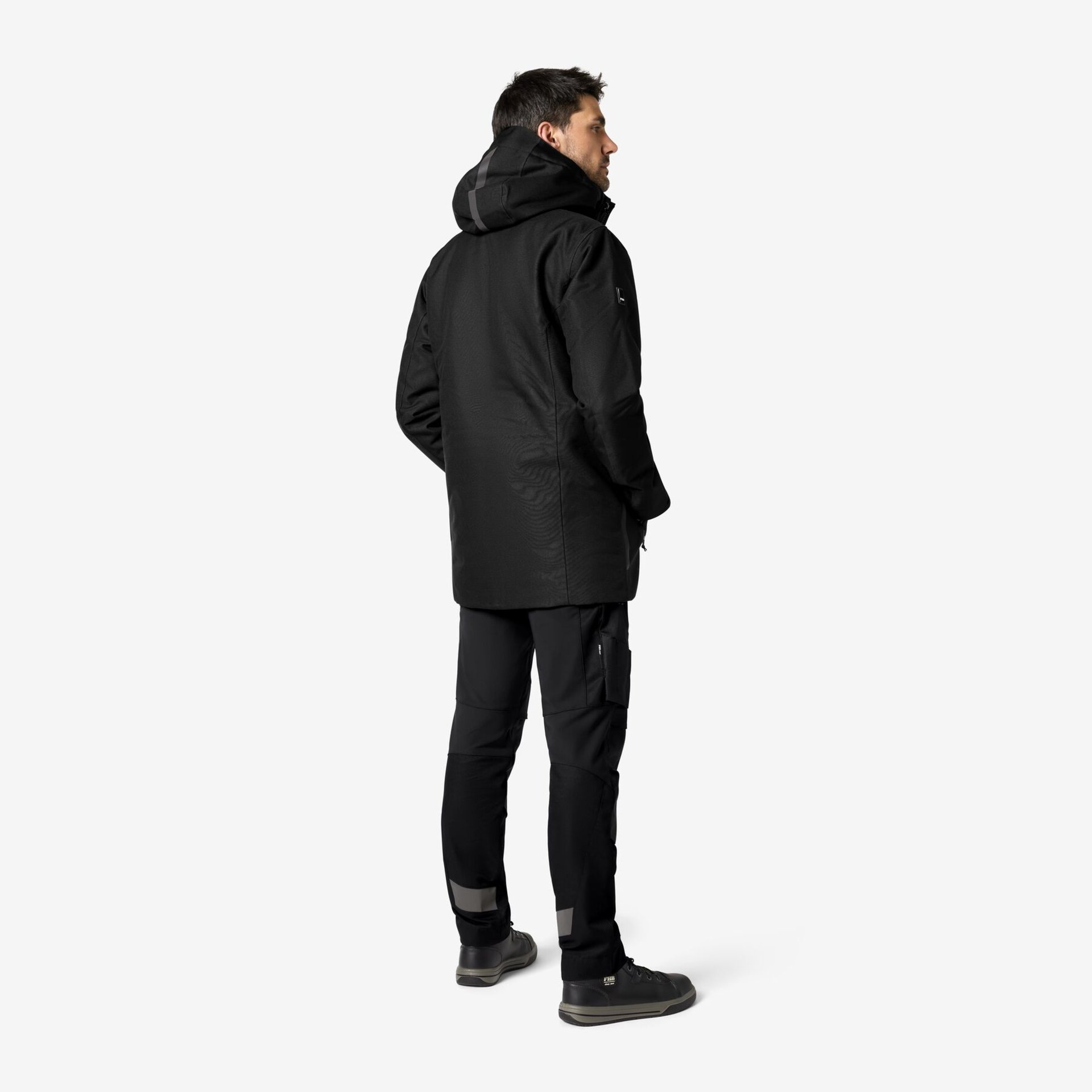 LEO Arbeitshose elastisch schwarz 98