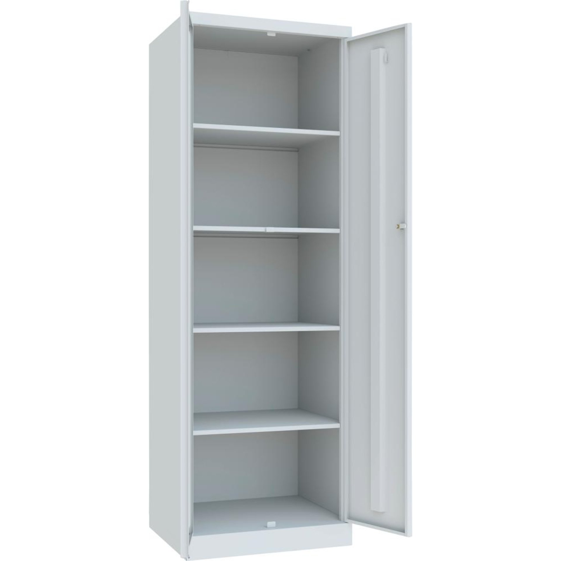 Akten-Lagerschrank Sockel1800/500/600, Zyl.