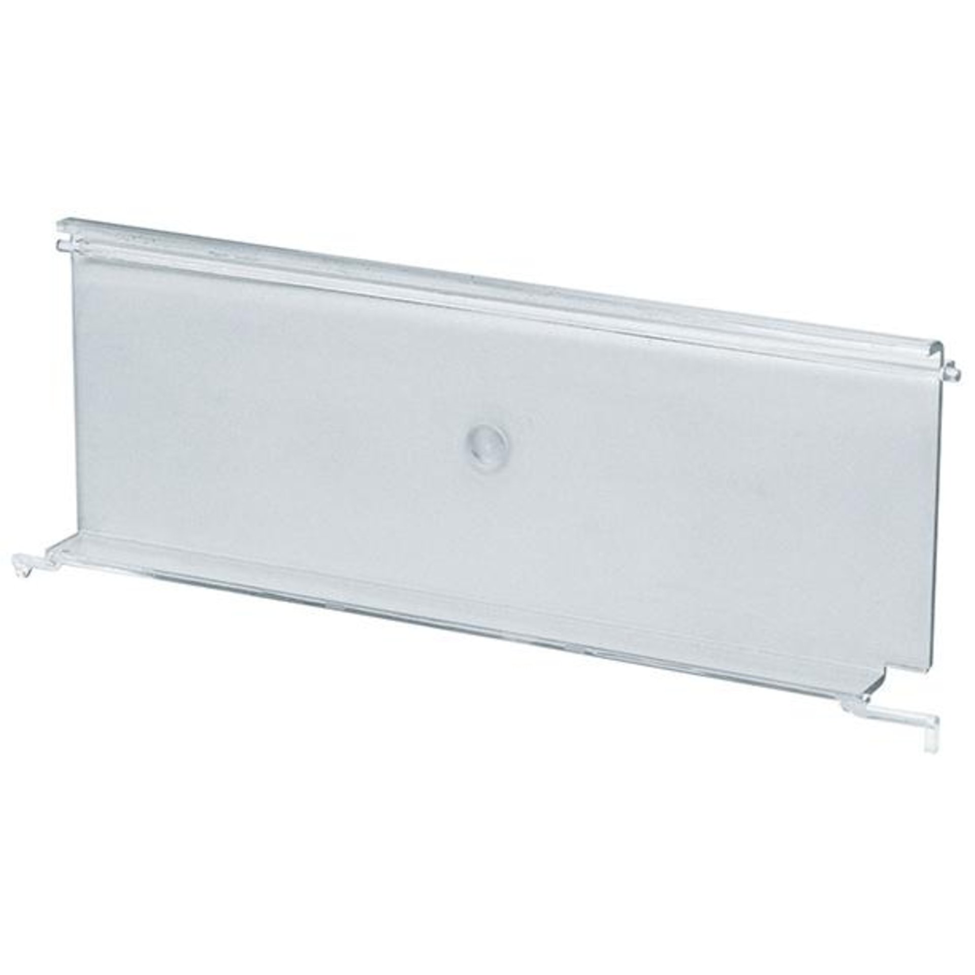 Klappe, transparent
