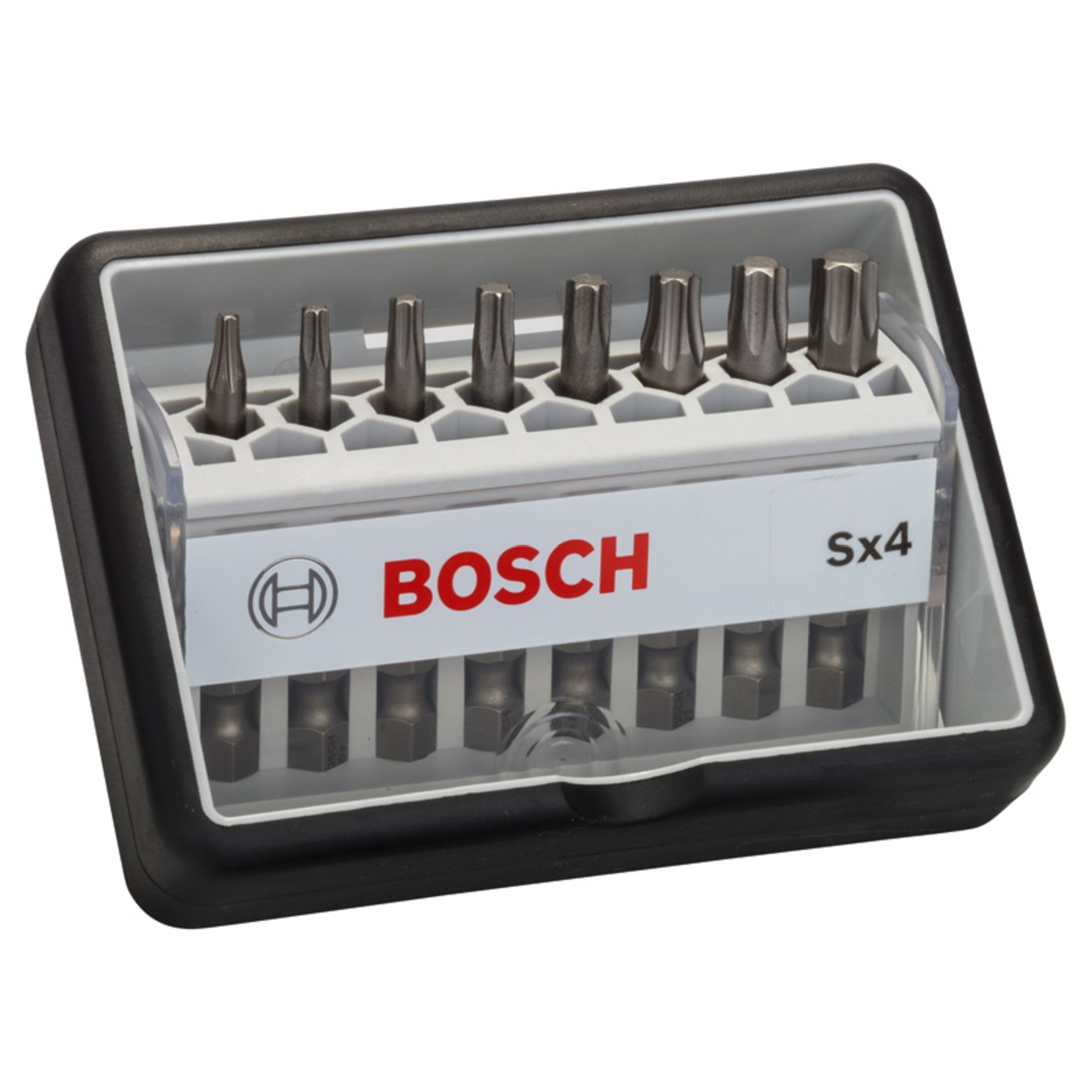 8-tlg. Schrauberbit-Set, Robust Line, Sx T, Extra Hard-Ausführung