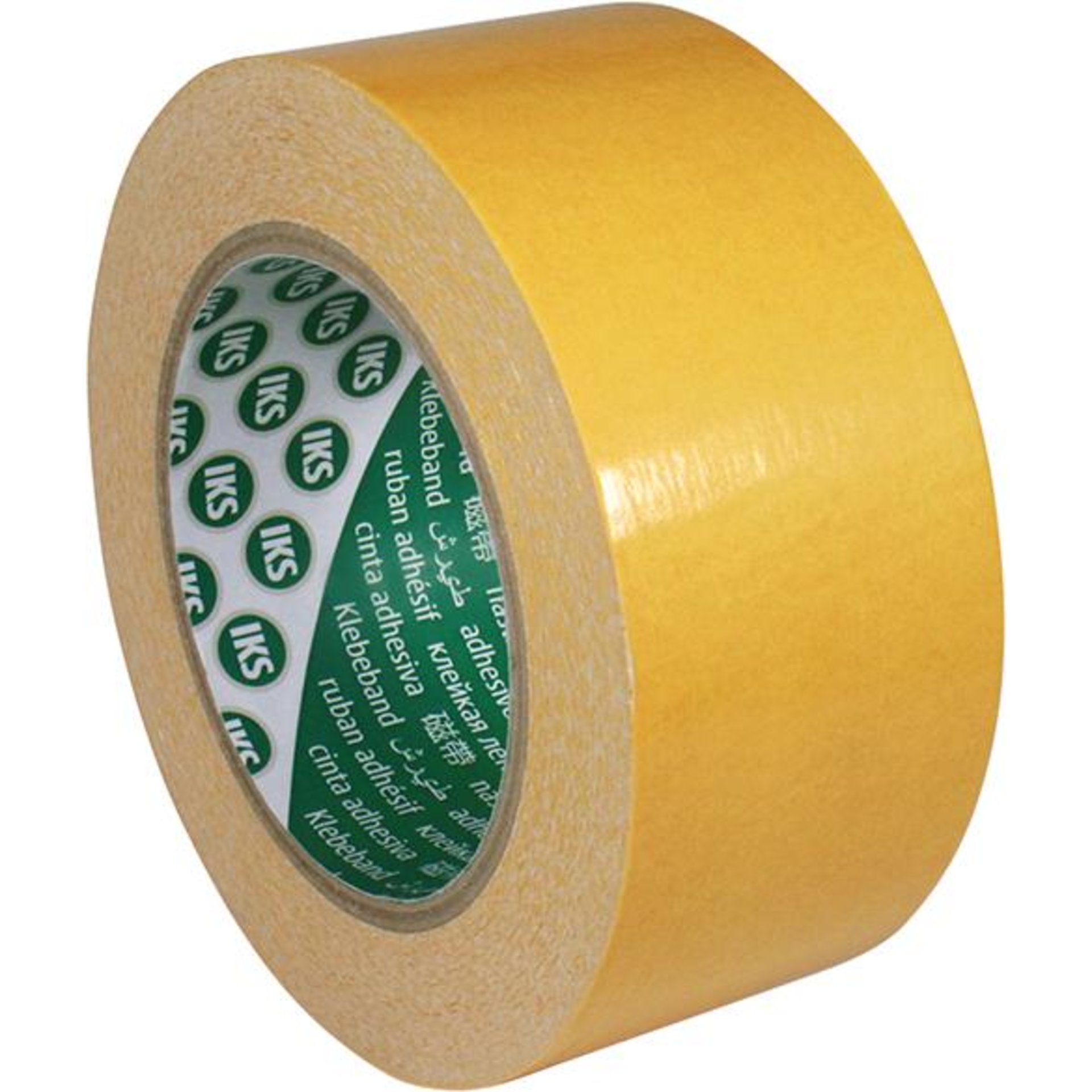 Doppelseitiges Verlegeband weiß 50mmx25m Synthesekautschuk