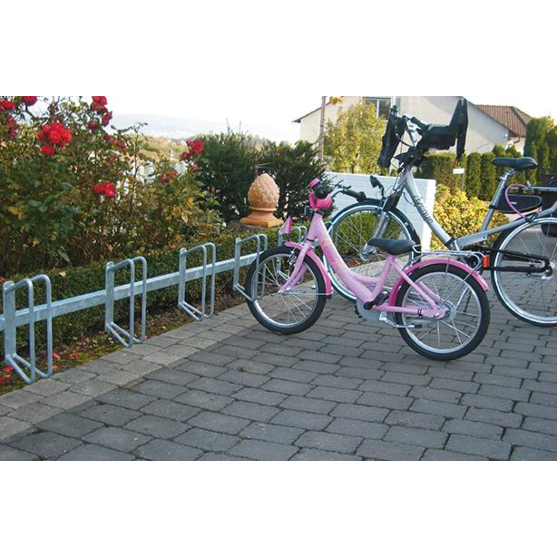 Fahrradständer, Reihenparker