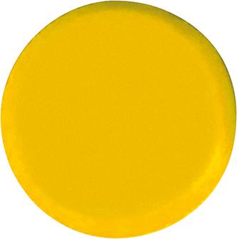 Eclipse Organisationsmagnet rund gelb 30mm