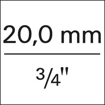 Hazet Reduzierstück 3/4"-Innenvierkant auf 1/2"-Außenvierkant