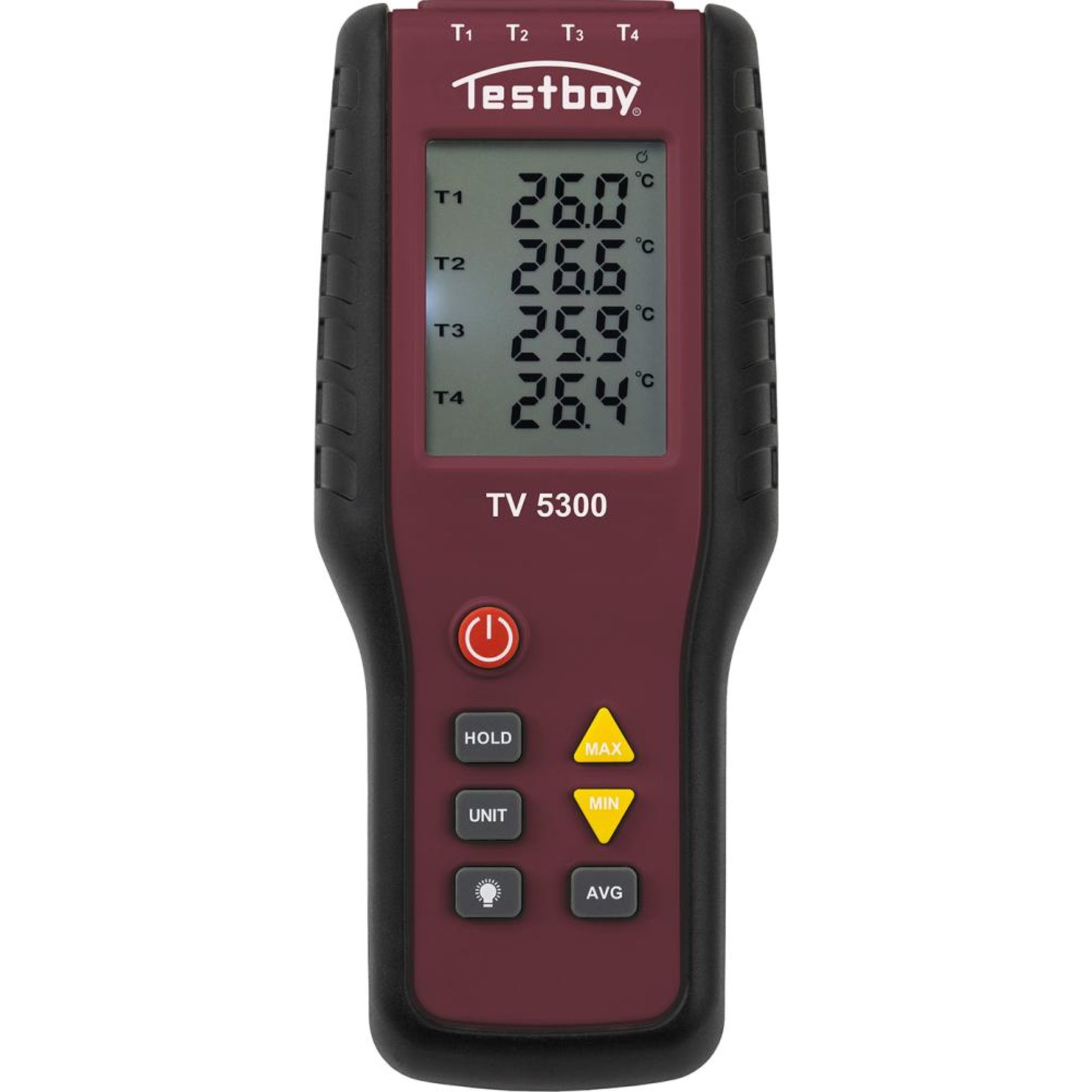 Vier-Kanal-Thermometer TV 5300 Testboy