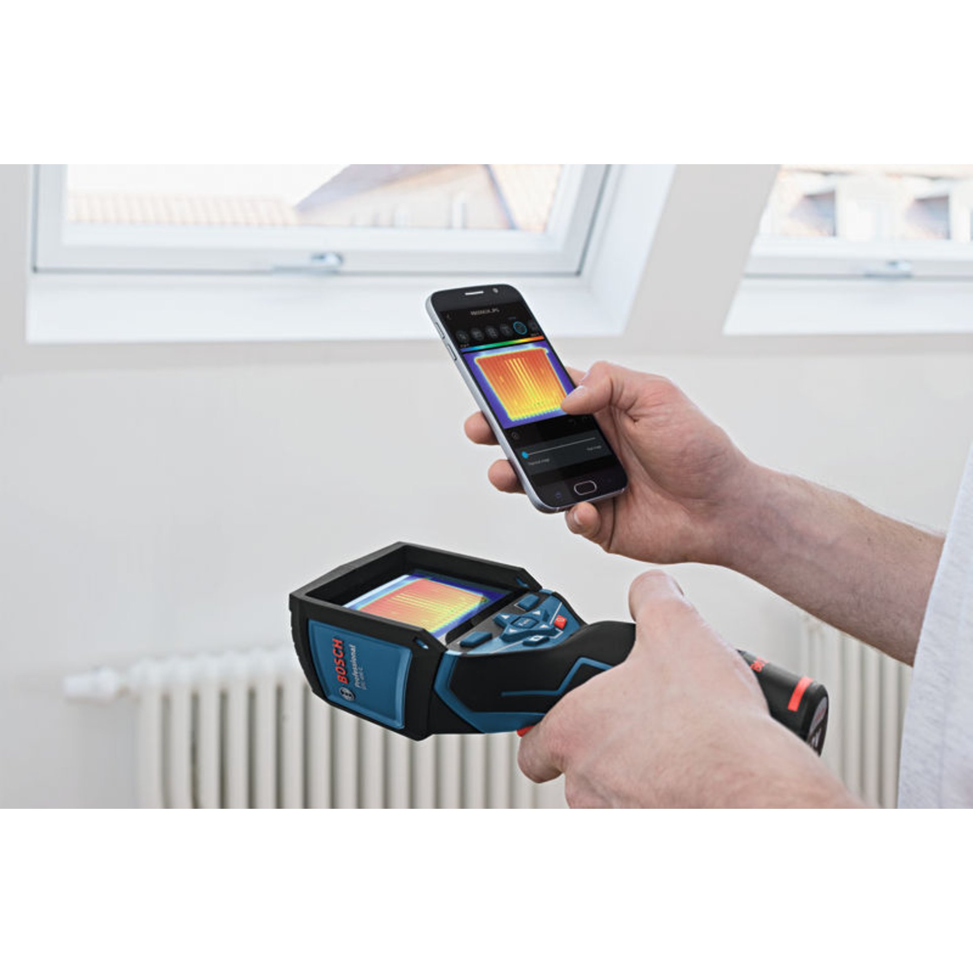 Wärmebildkamera GTC 400 C, 1 x Akku GBA 12V 2.0Ah