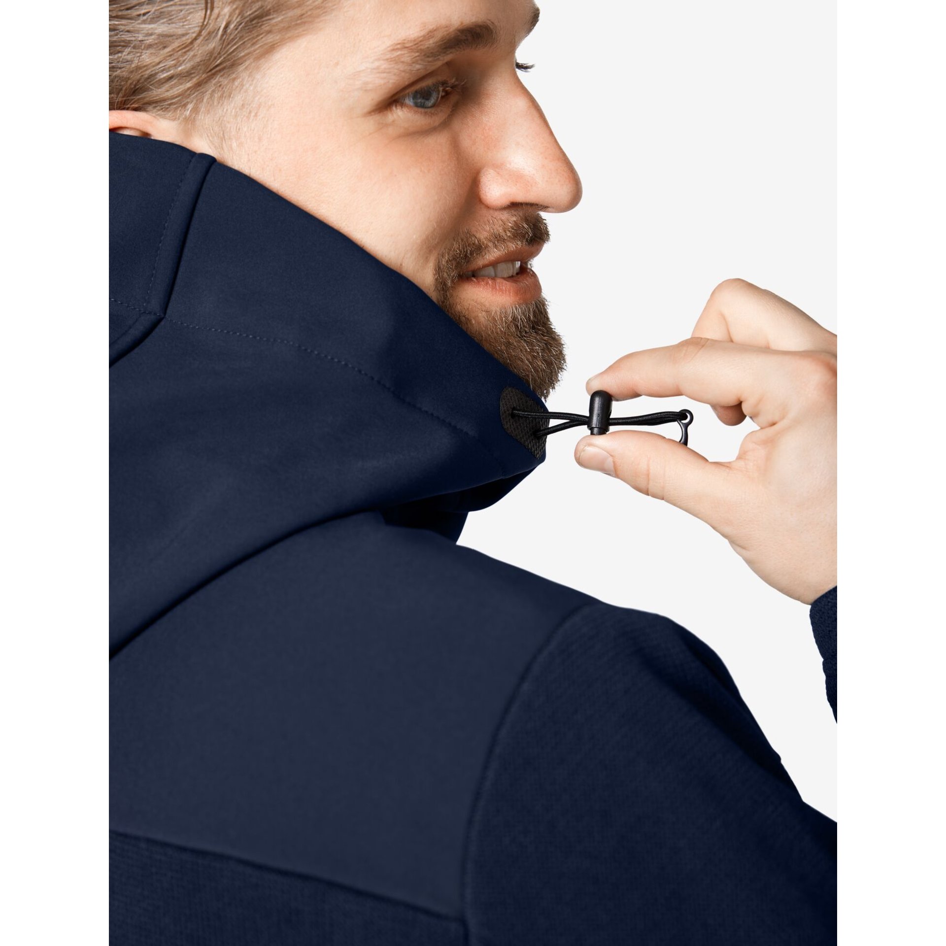 MAXIMILIAN Hybrid-Softshell Jacke marine L