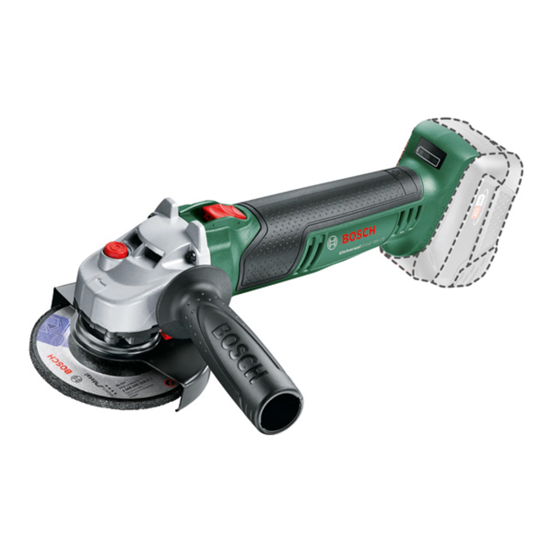 Akku-Winkelschleifer UniversalGrind 18V-75, Schleifscheibendurchmesser 115 mm
