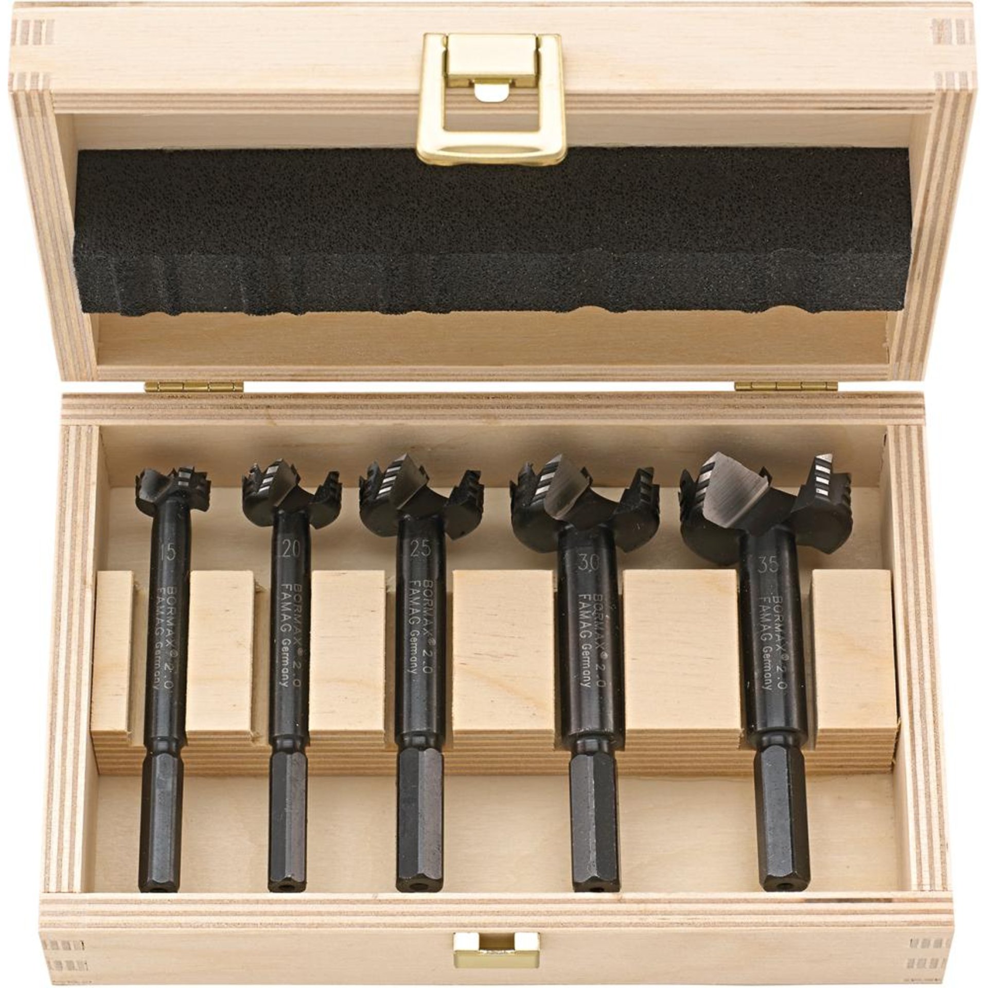 Forstnerbo. Bormax WS Satz 5tlg. GL 90mm Famag