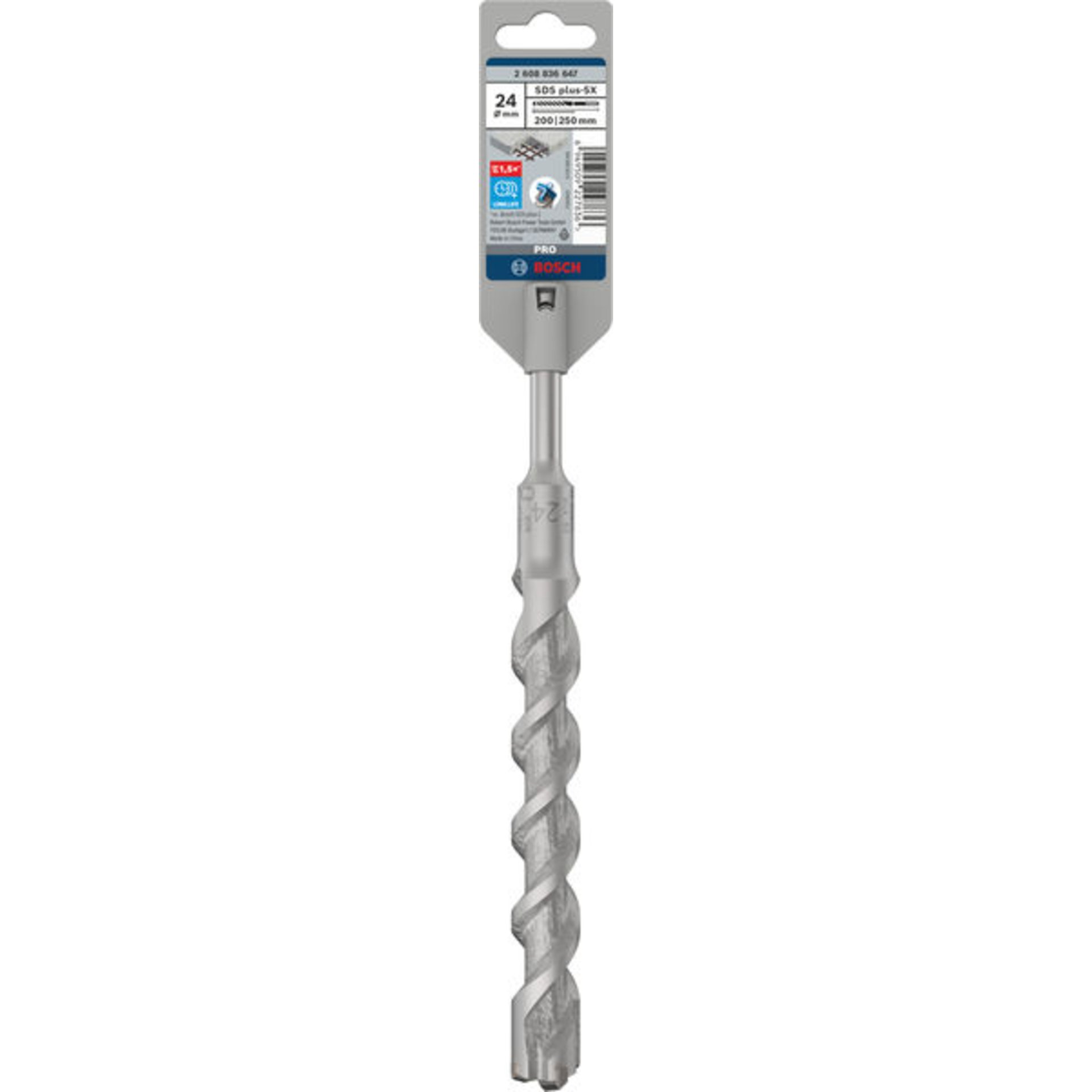 PRO SDS plus-5X Hammerbohrer, 24 x 200 x 250 mm