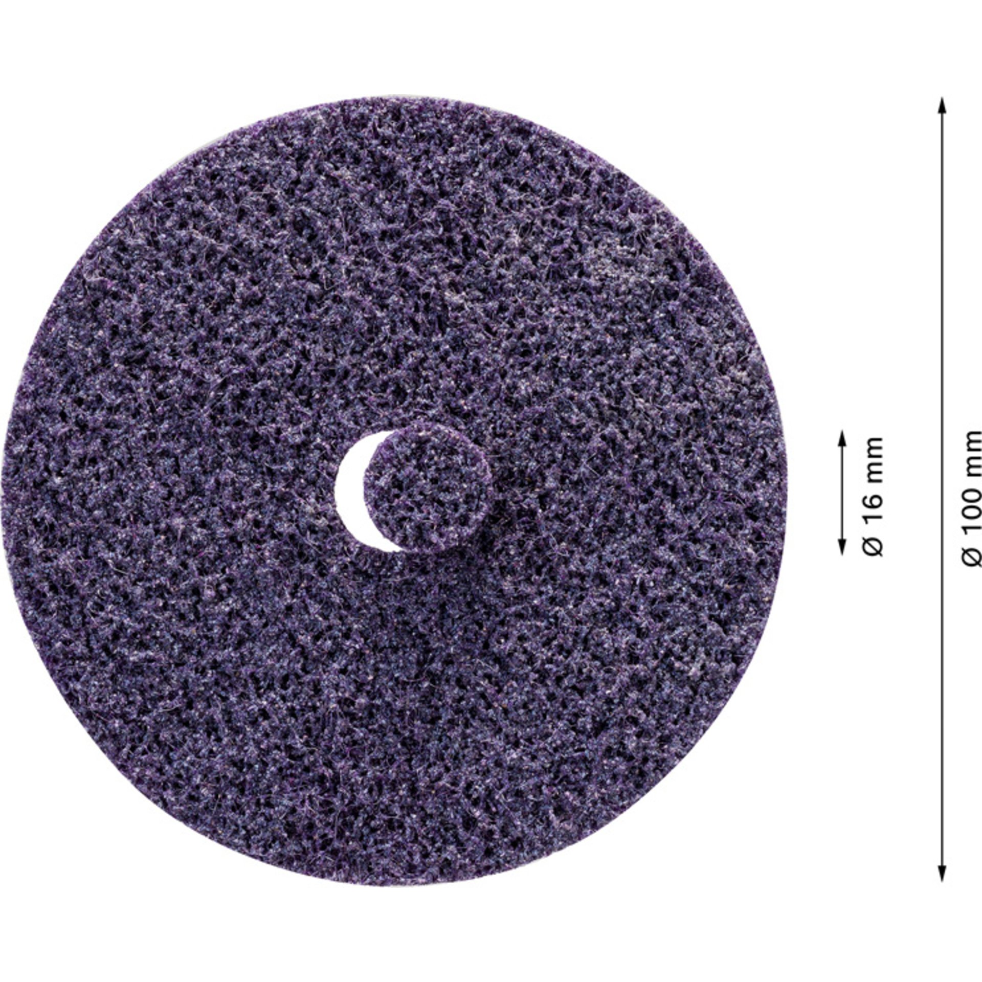 EXPERT N477 SCM Scheibe für Winkelschleifer, 100 x 16 mm, extra grob, 25-tlg.