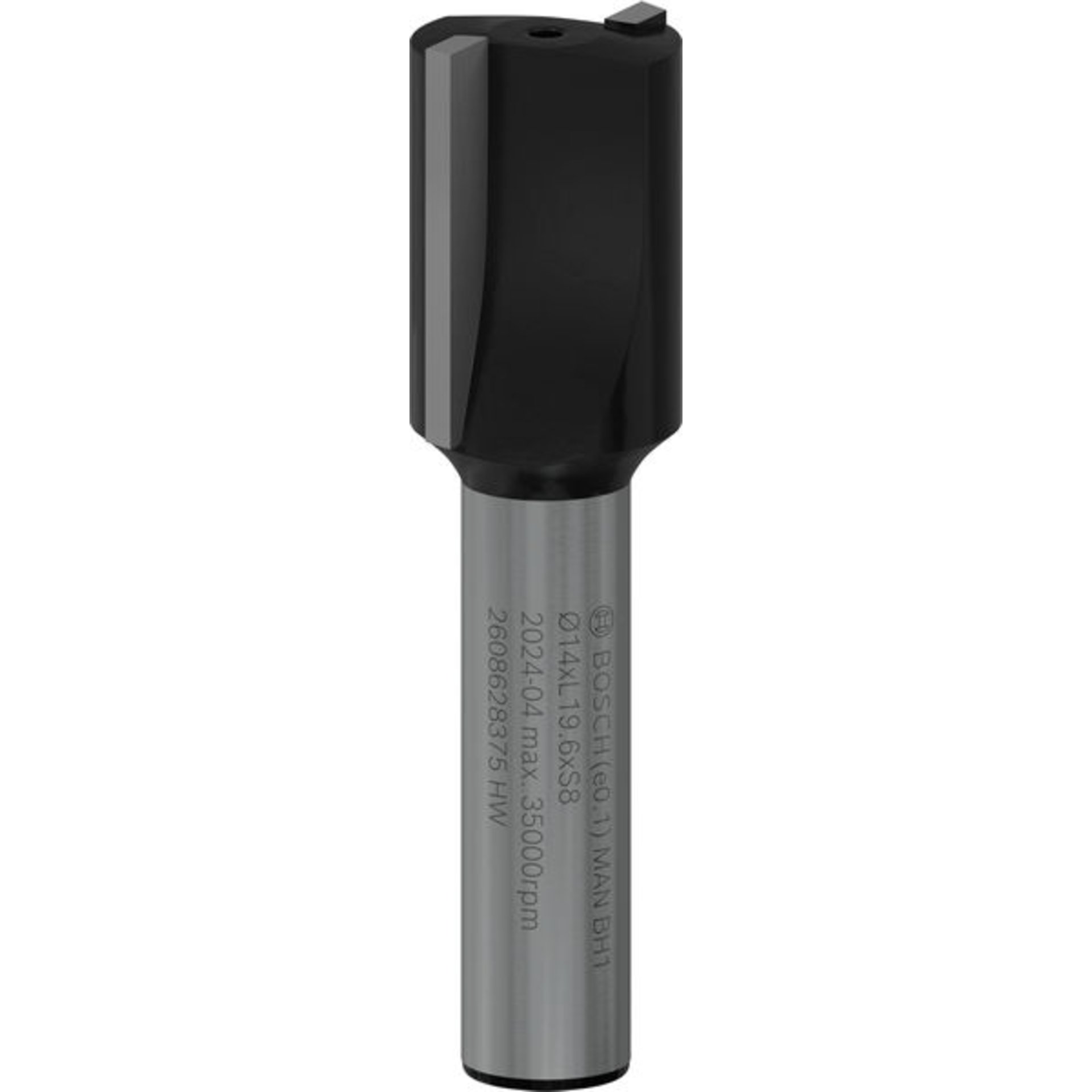 PRO Nutfräser, zweischneidig, Ø 14 x L 19,6, Schaft 8 mm