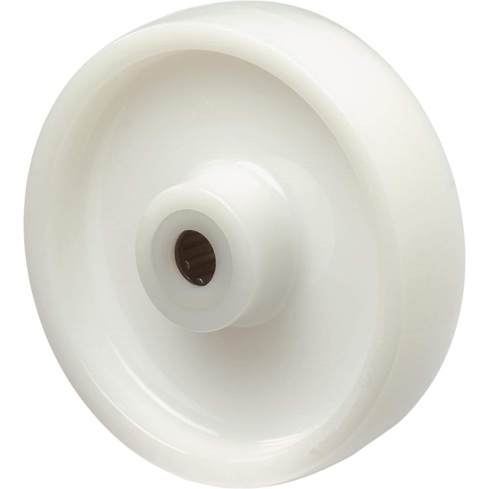 Kst.-Rad 80mm B10.080 Kunstst.weiß,Radk.Kst.,RLTragkraft 100 Kg BS ROLLEN