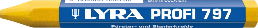 Lyra Förster- und und Signierkreide 797 gelb a12Stück
