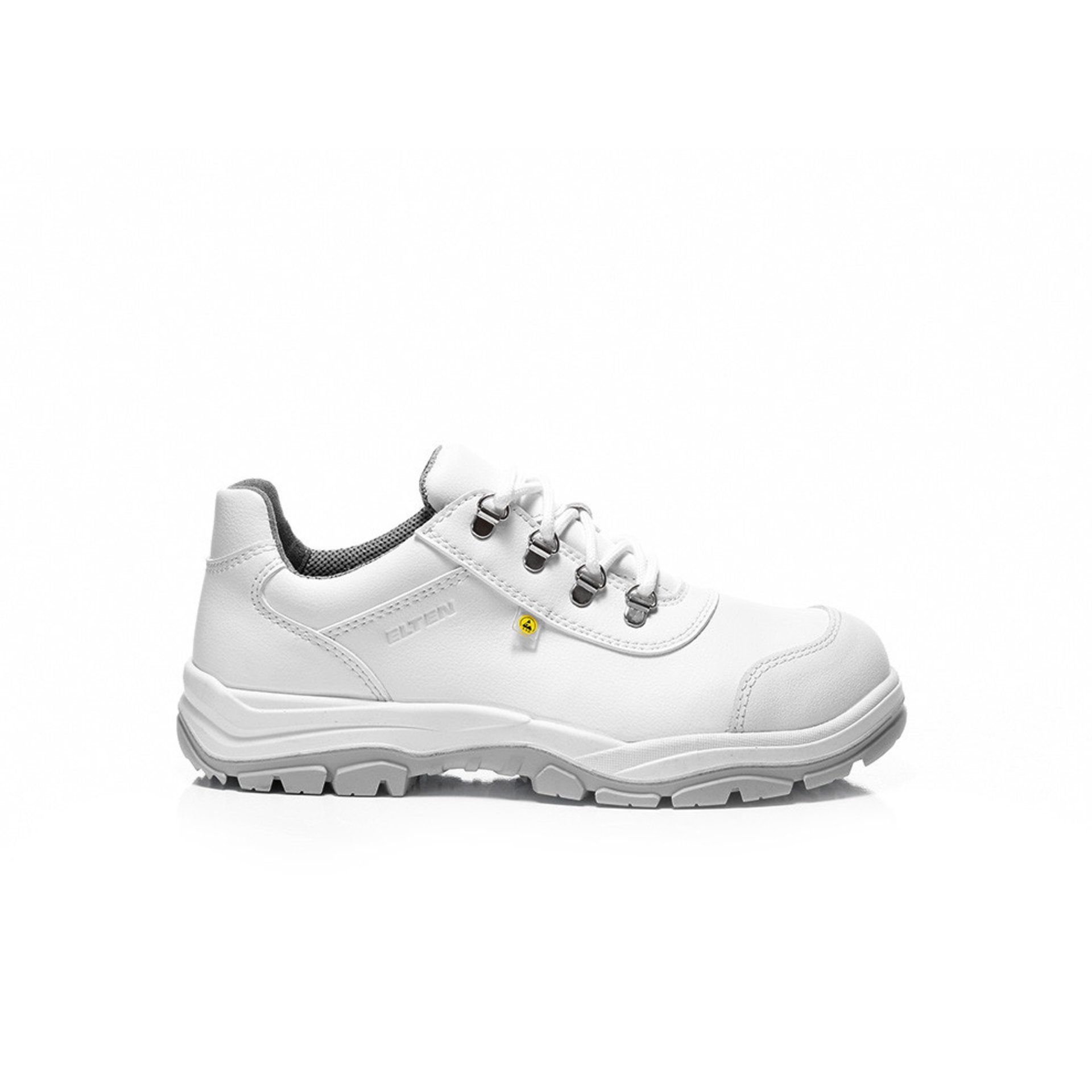 Sicherheitshalbschuh DEAN RUBBER white Low ESD S2 HI Typ 3, Gr. 42