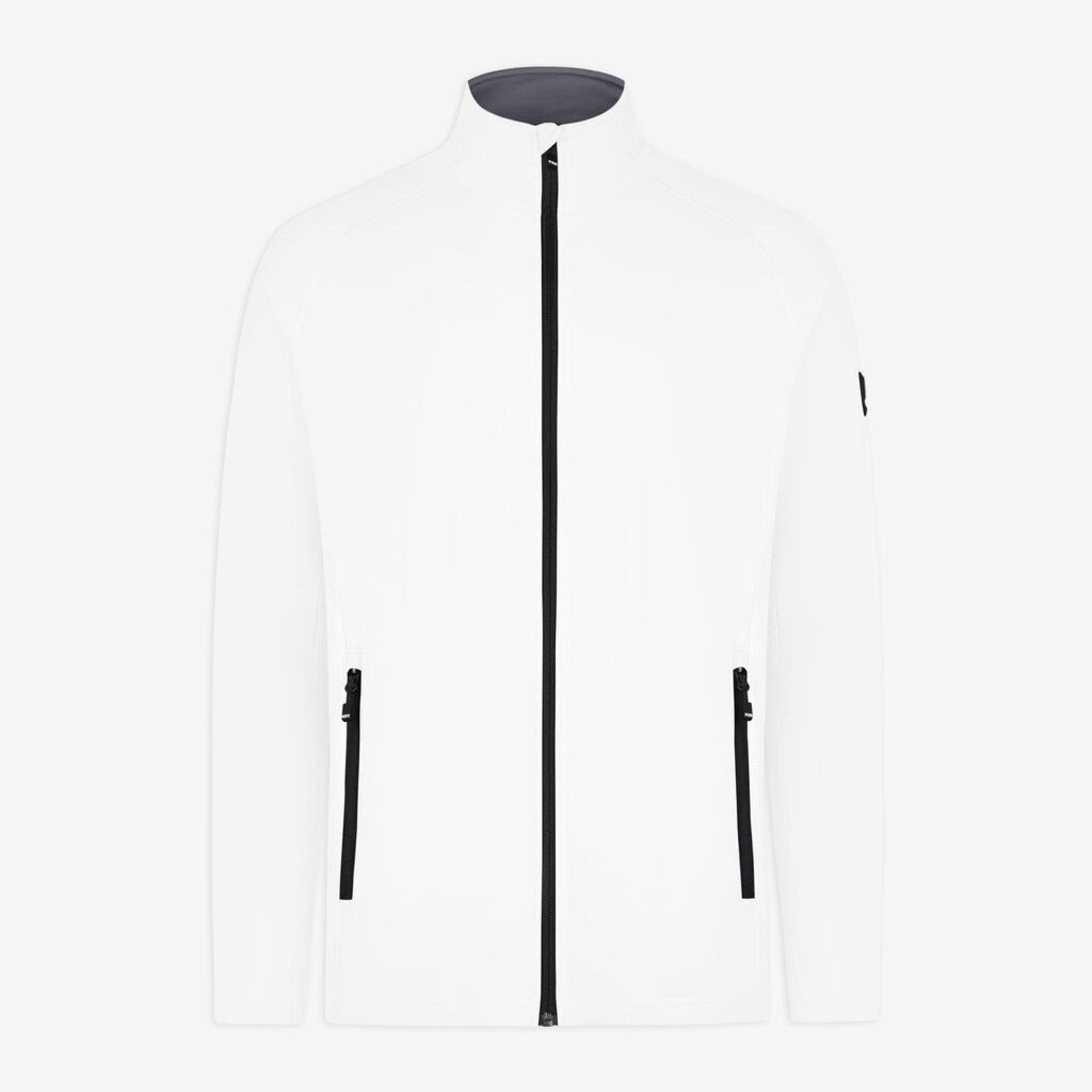 KUNO Jersey-Fleecejacke weiß M
