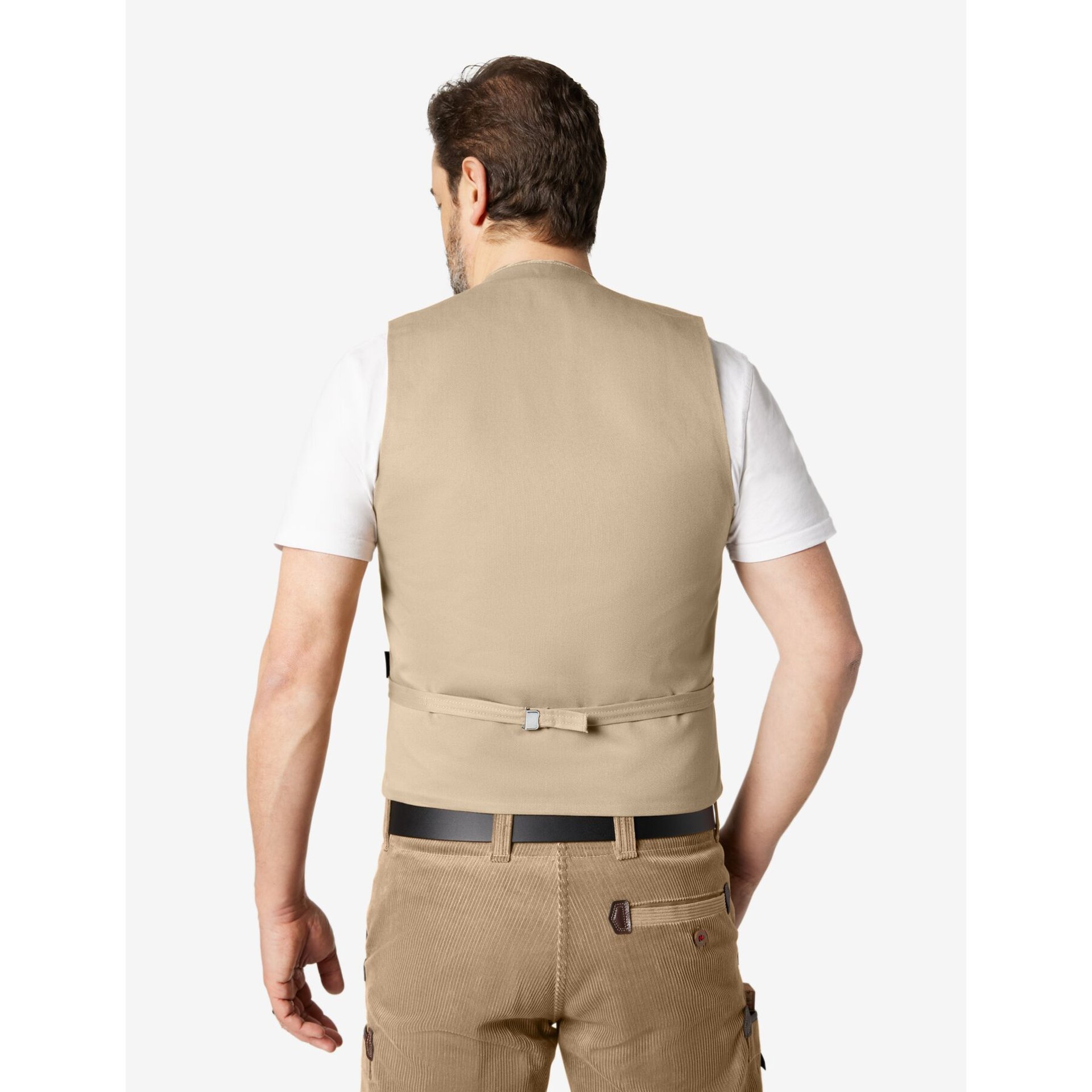 HAGEN Zunftweste Genuacord beige 56