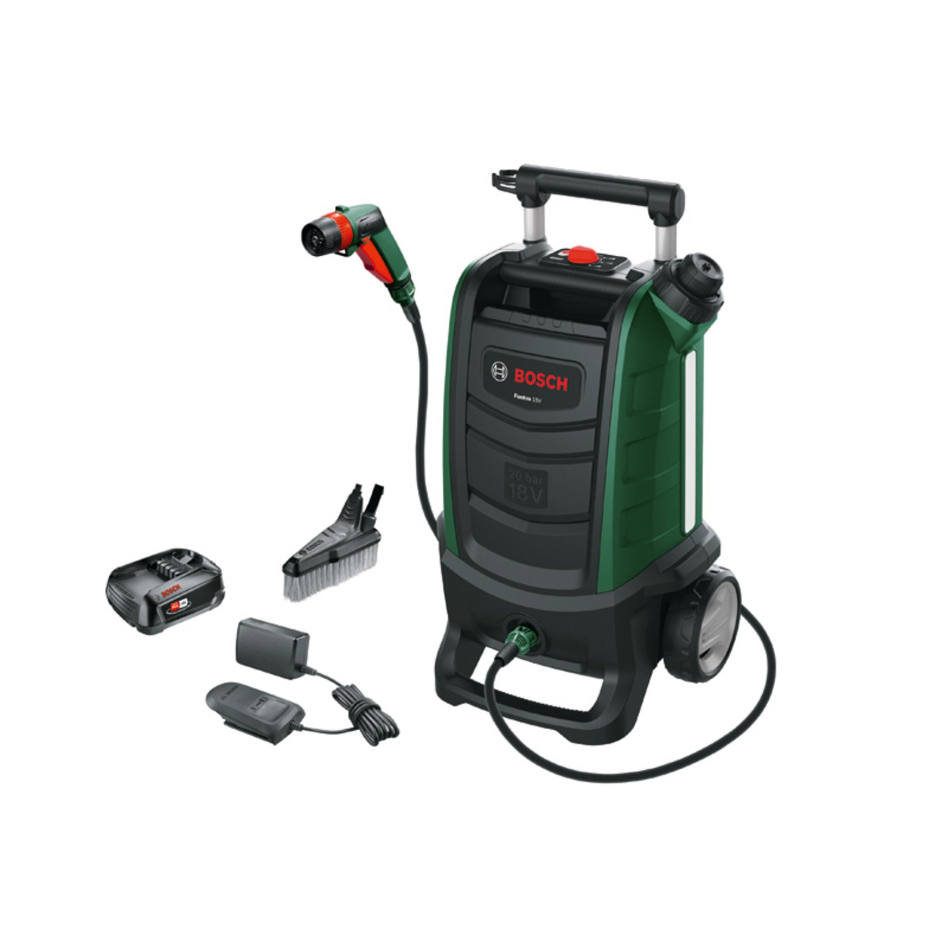 Akku-Reinigungsgeräte für den Außenbereich Fontus 18V, 1 x Akku PBA 18V 2.5Ah