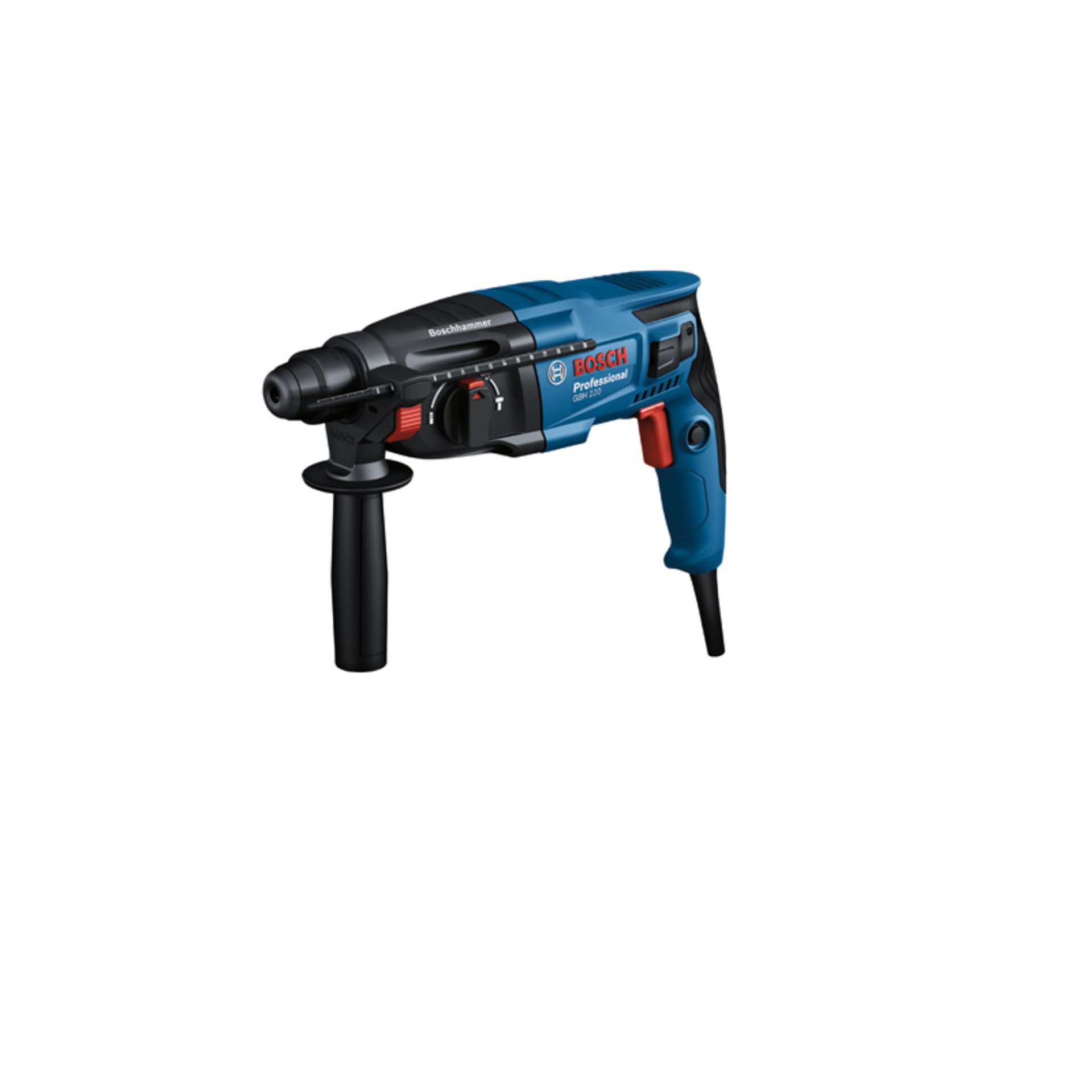Bohrhammer mit SDS plus GBH 2-21 mit 1x Bohrer SDS plus 6/8/10 mm