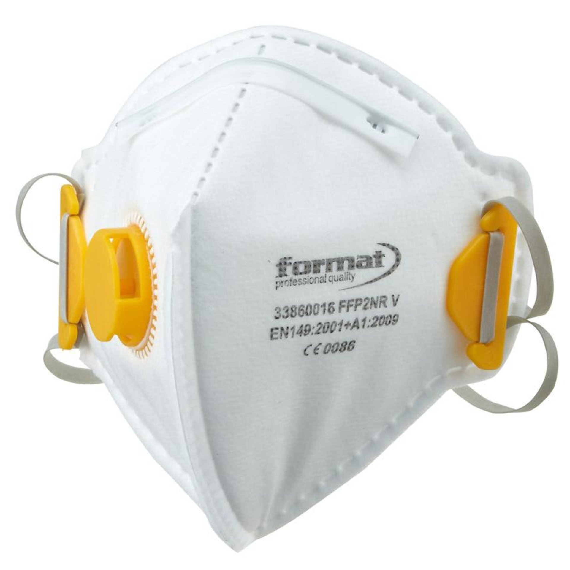 Atemschutzfaltmaske, mit Ventil, FFP2, FORMAT