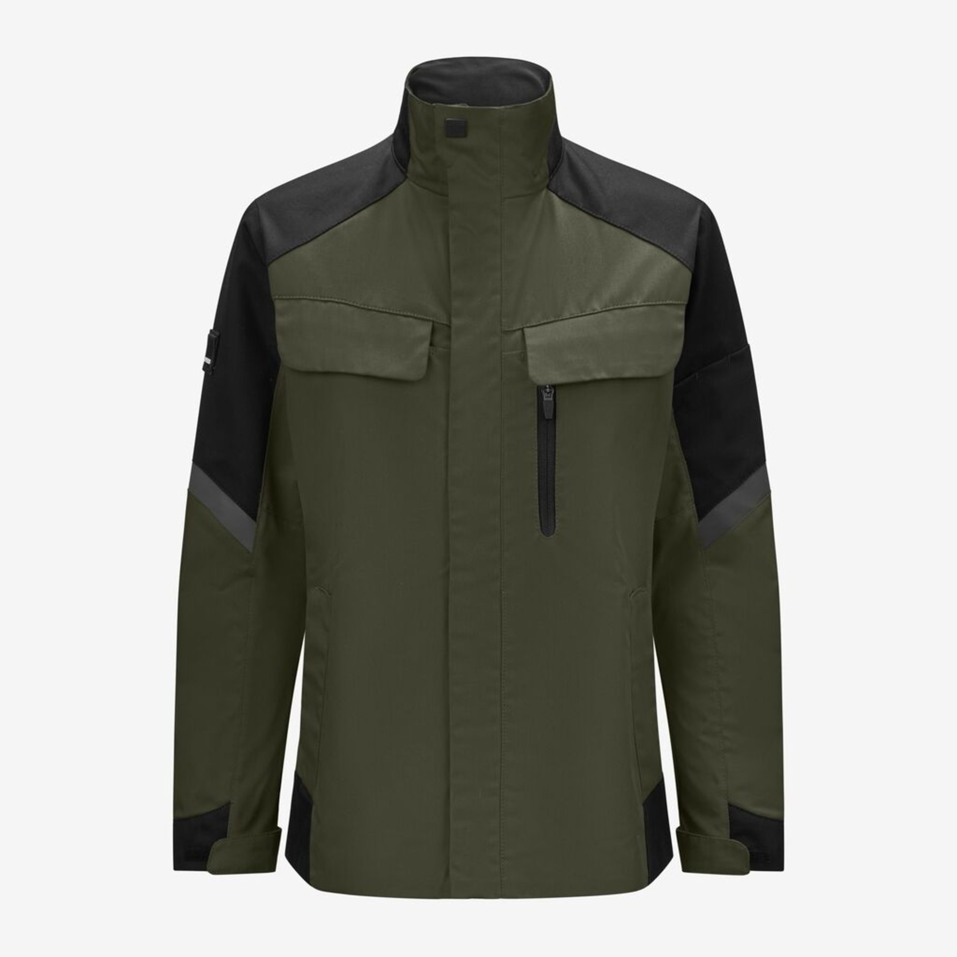 ANDREA Arbeitsjacke Damen oliv-schwarz XL