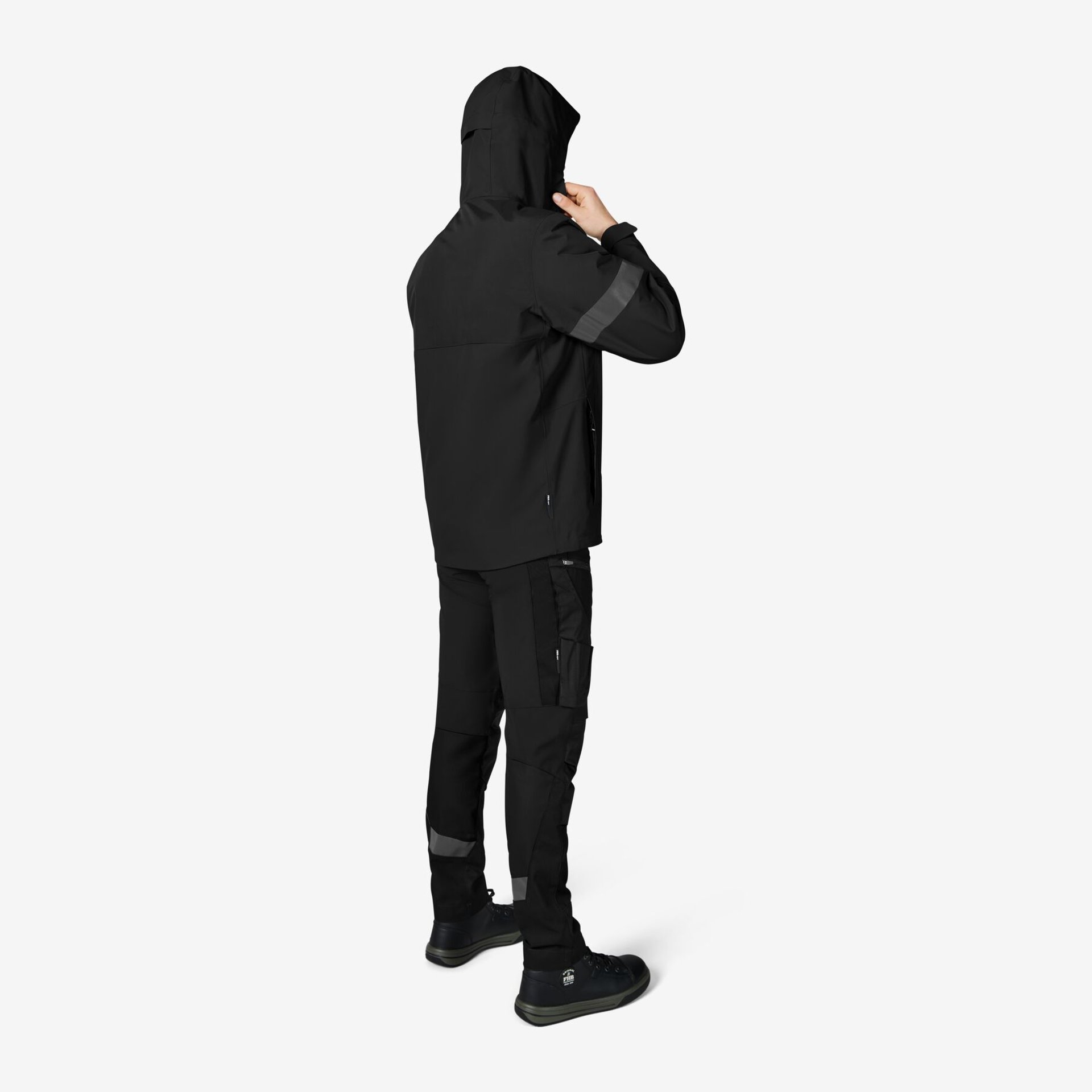 LUCA Hardshell-Jacke schwarz 4XL