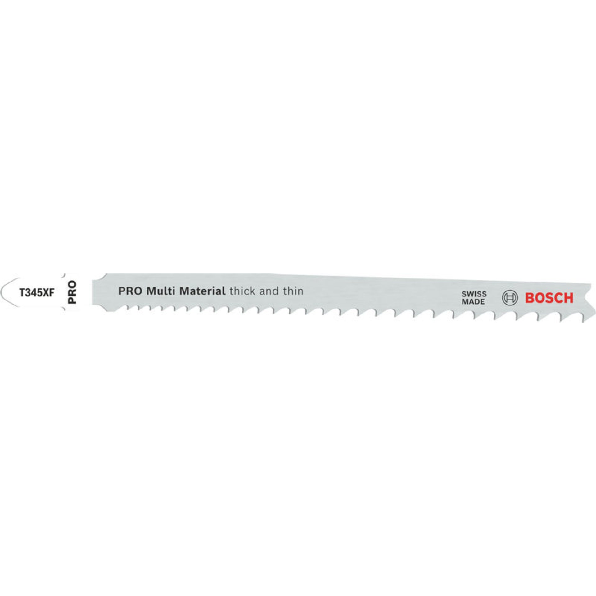 PRO Multi Material thick and thin T345XF Stichsägeblatt, 132 mm, 3-tlg.