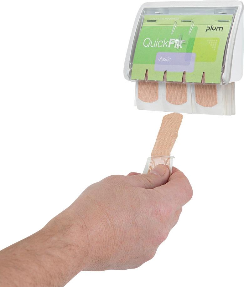 Plum Pflasterspender UNO Quickfix,transparent ( 1x45 Plf.)