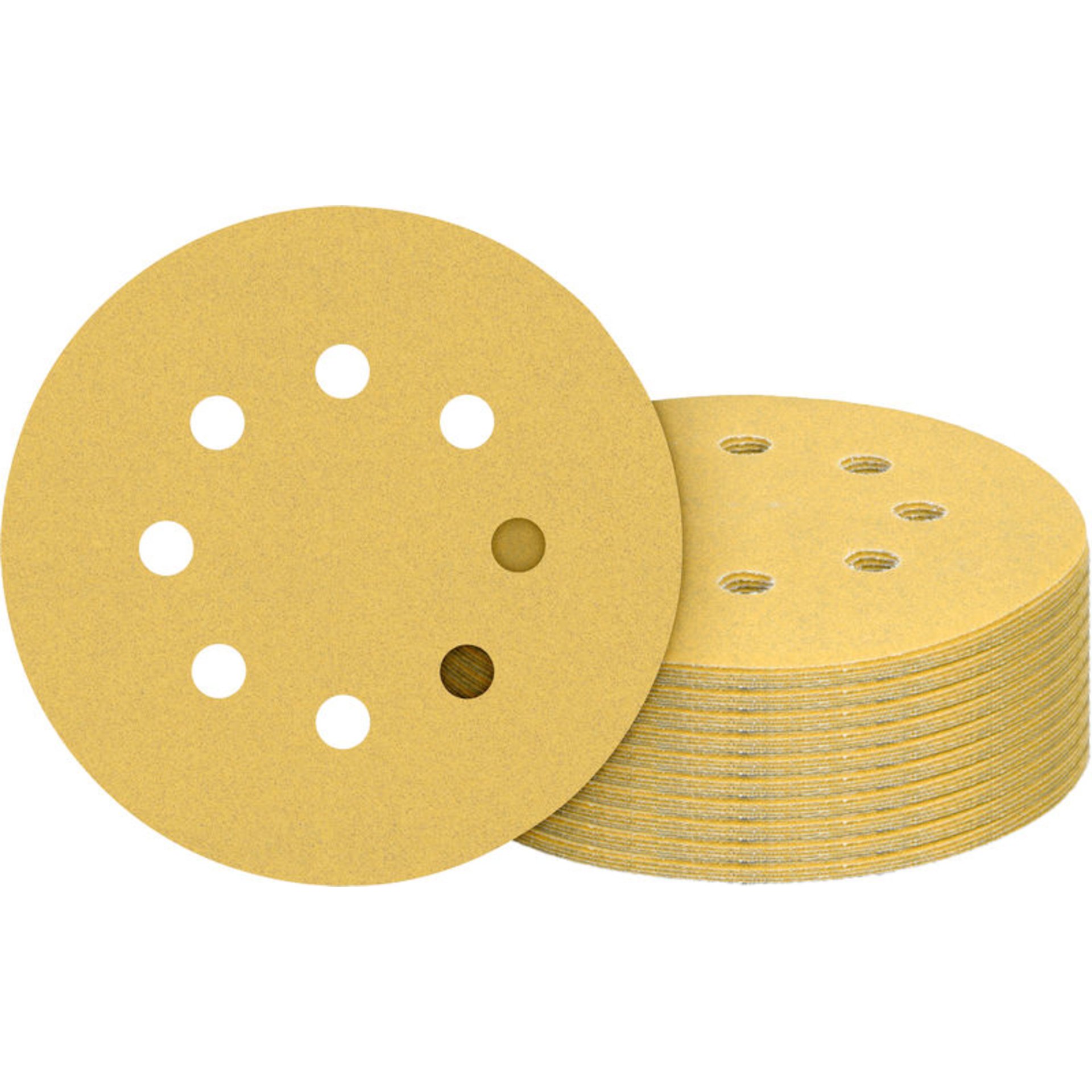 EXPERT C470 Schleifscheibe Set, 125mm, K60/80/120/180/240, 50-tlg. Starter Pack.