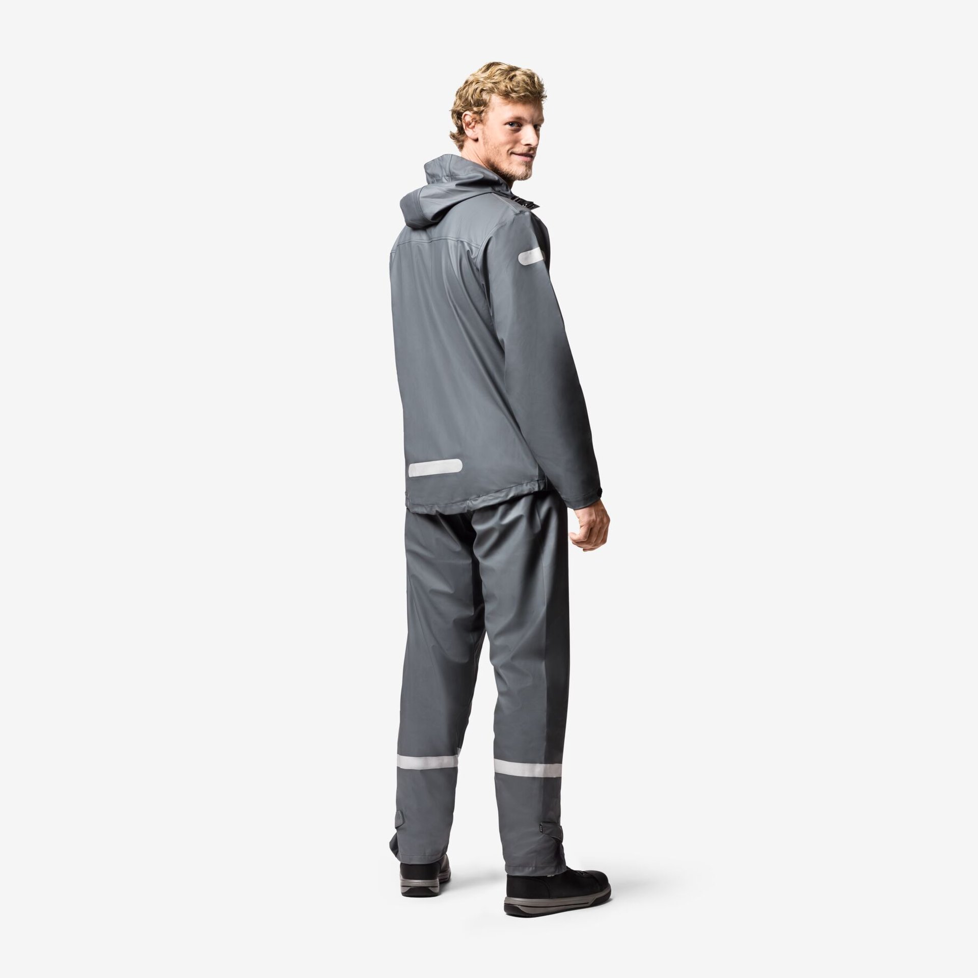 RAINER PU-Stretch-Regenjacke EN 343 anthrazit S